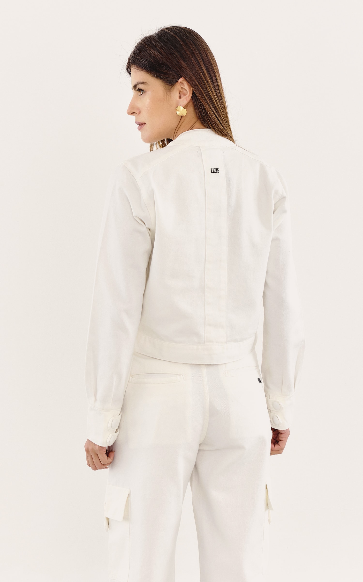 Jaqueta Sarja Off White