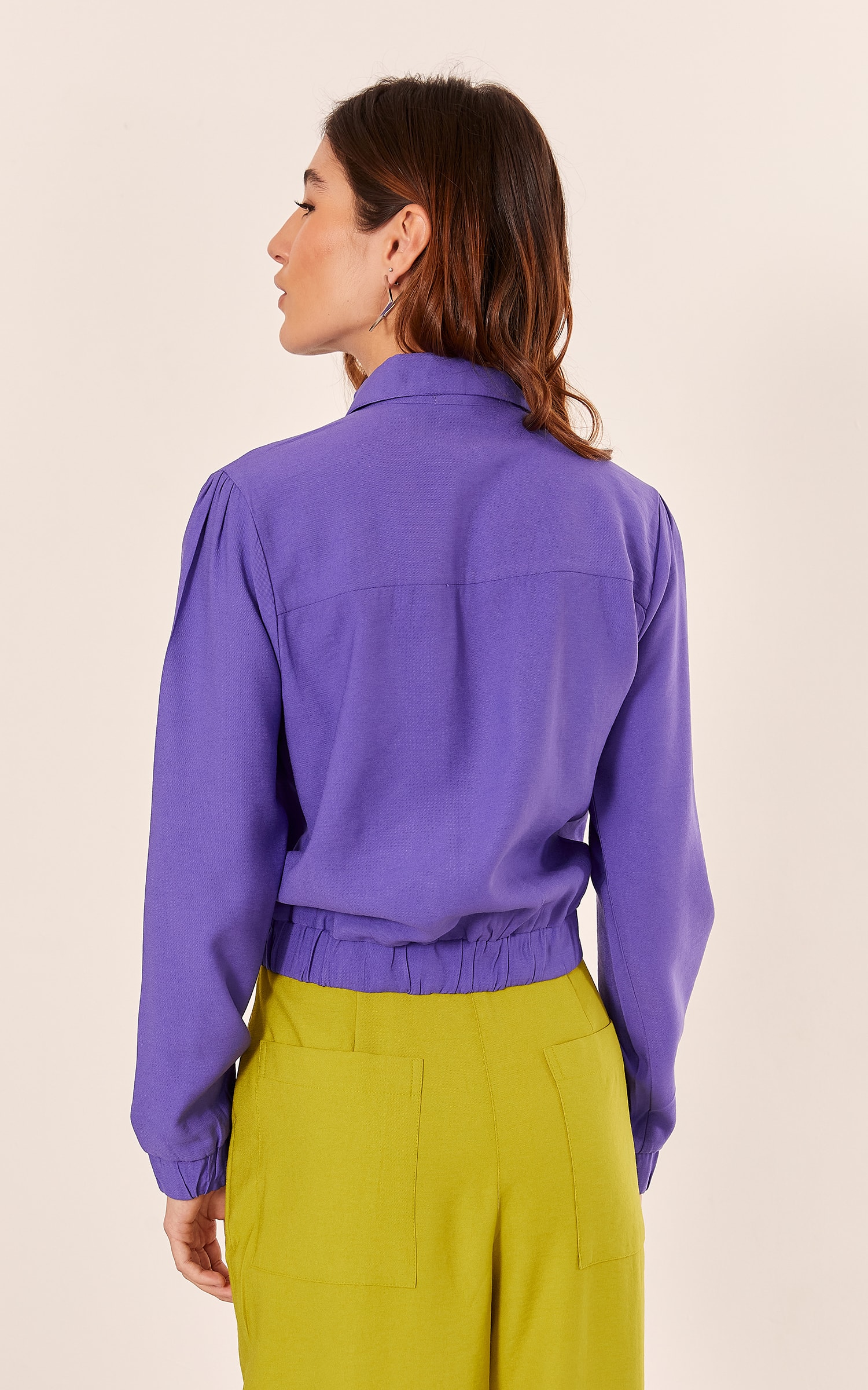 Jaqueta Trópico Roxo