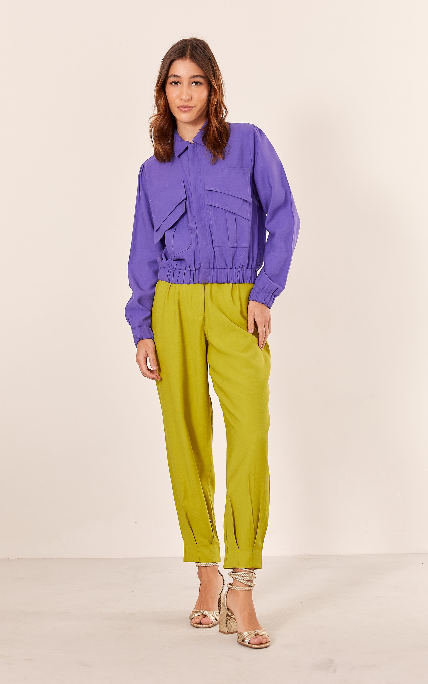 Jaqueta Trópico Roxo
