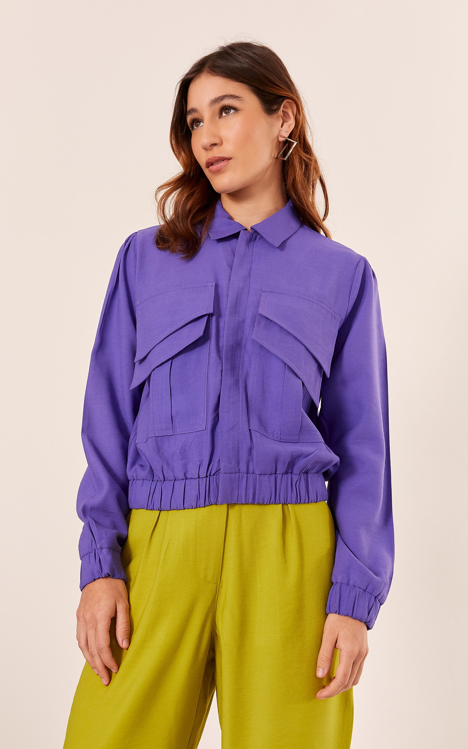 Jaqueta Trópico Roxo