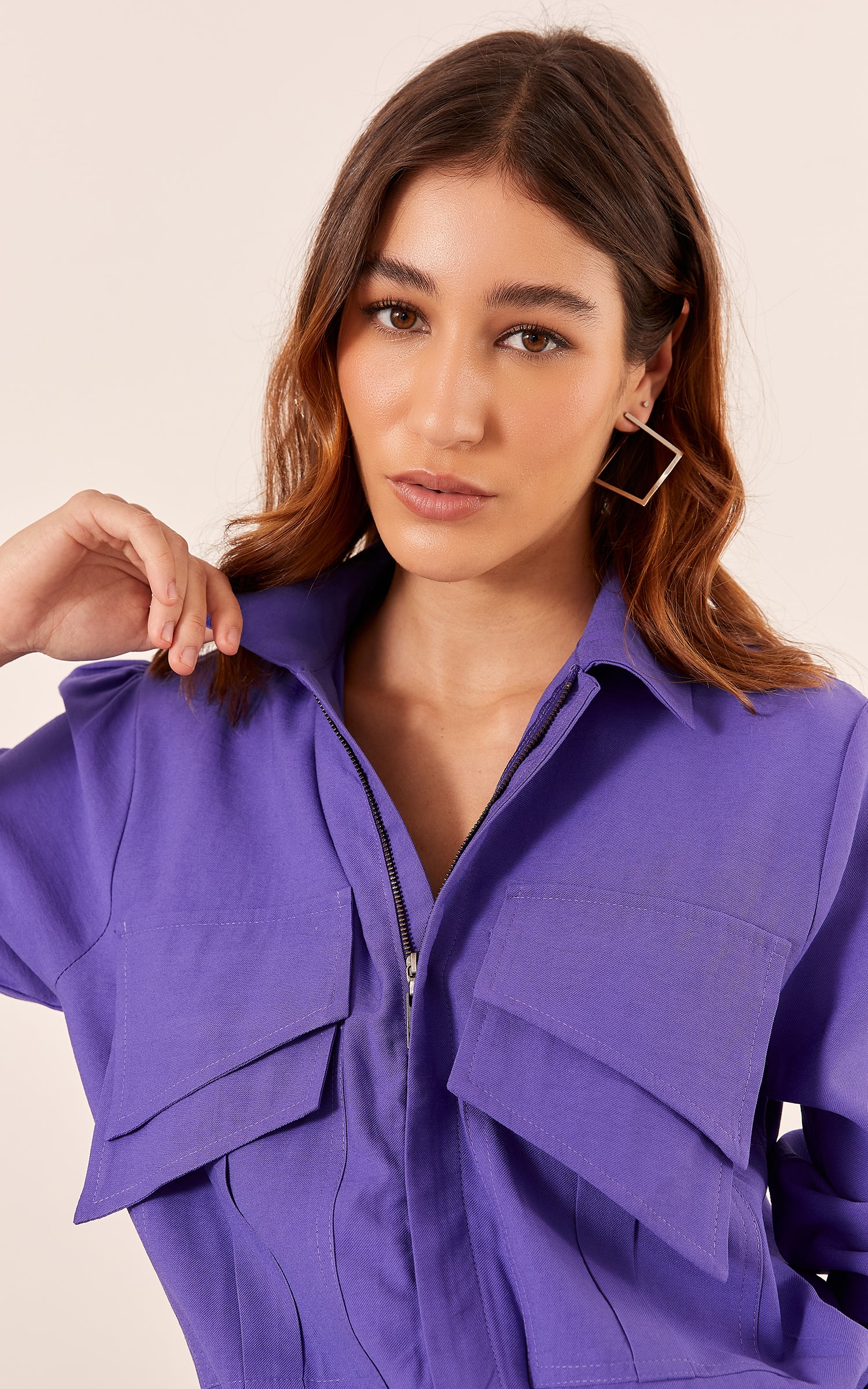 Jaqueta Trópico Roxo