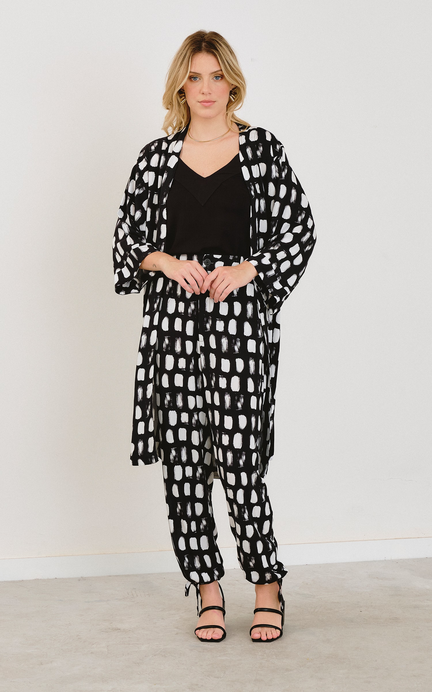Kimono Estampa Night