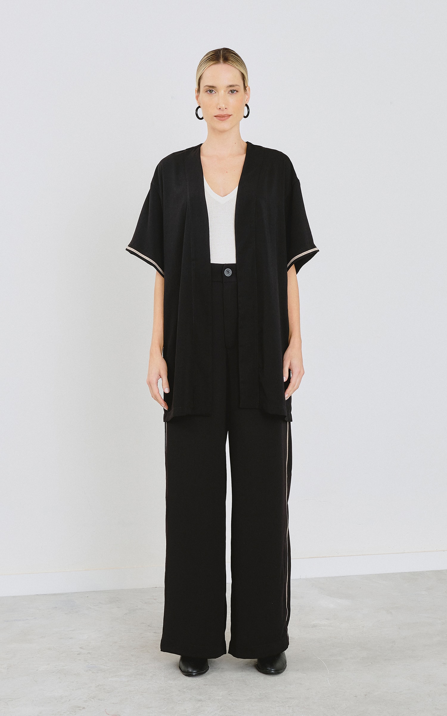 Kimono Harmonia Preto