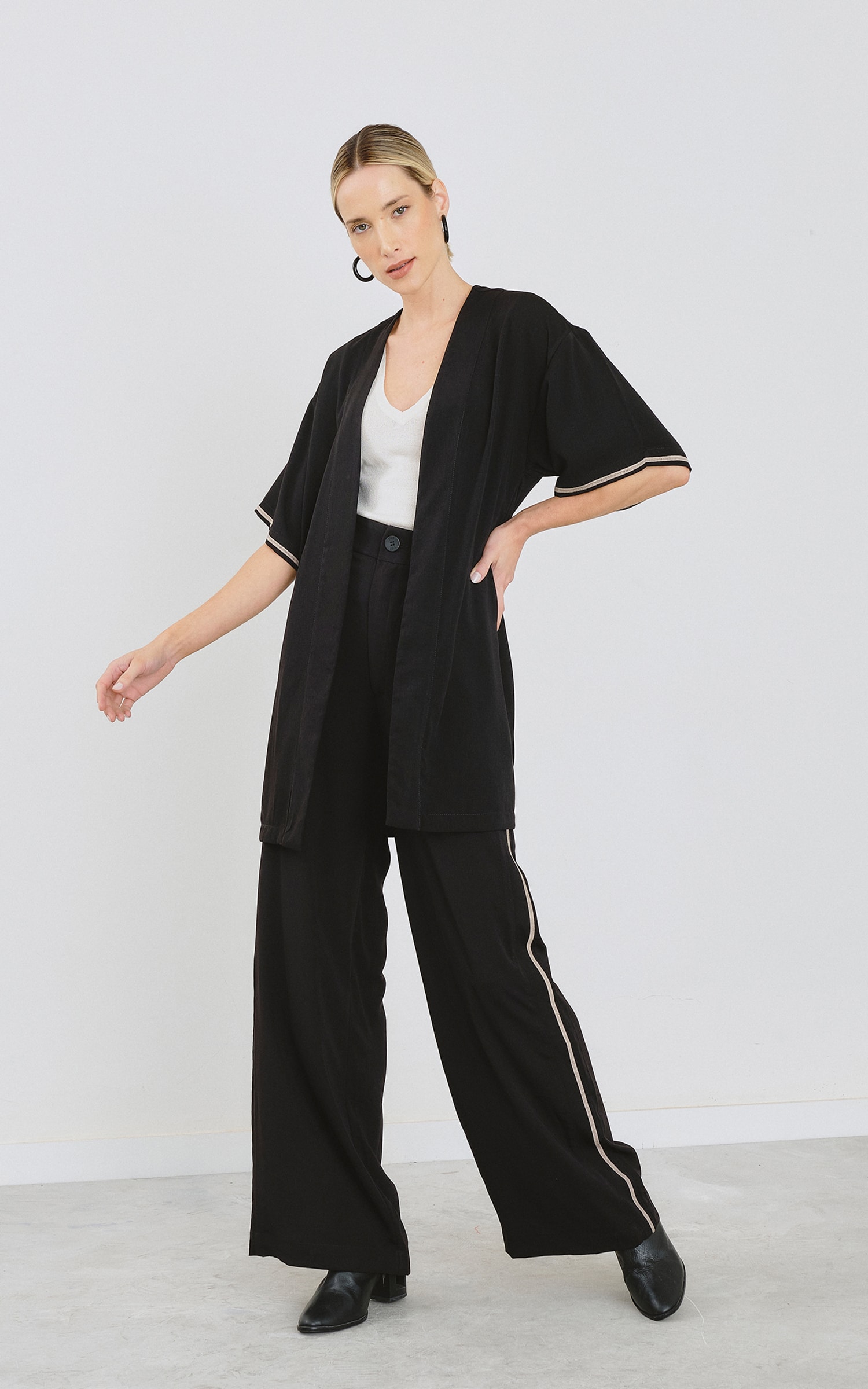 Kimono Harmonia Preto