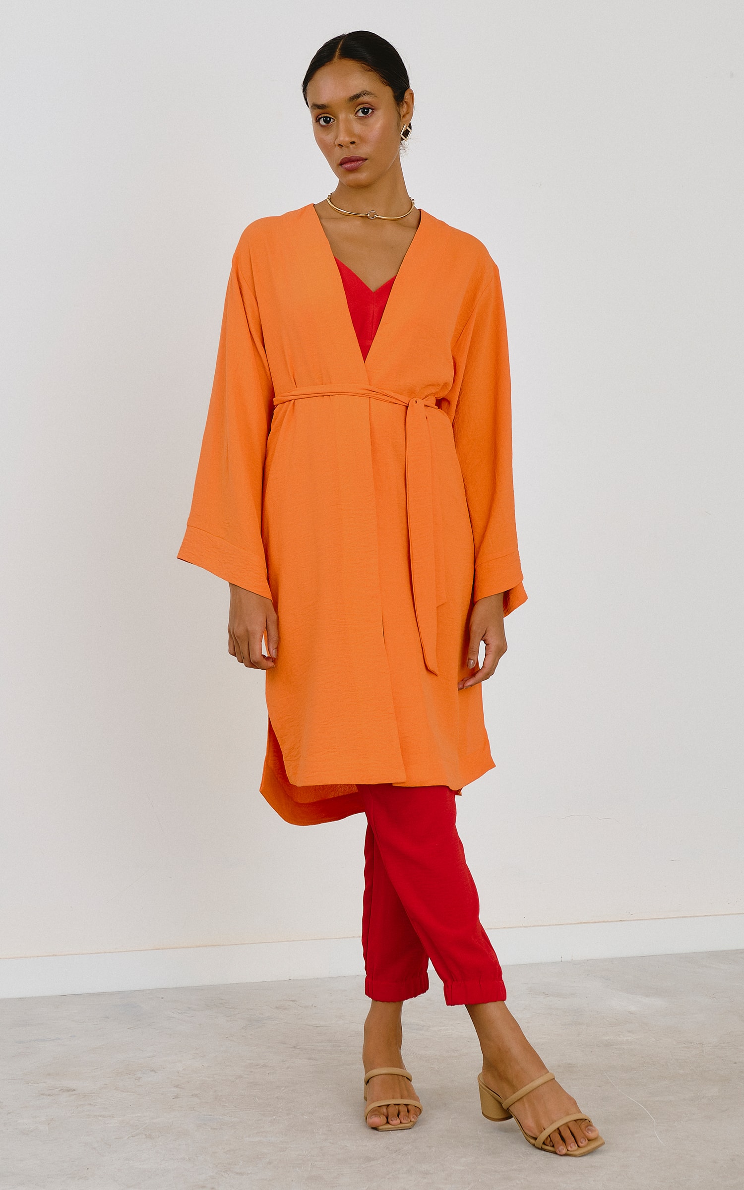 Kimono Nordeste Laranja