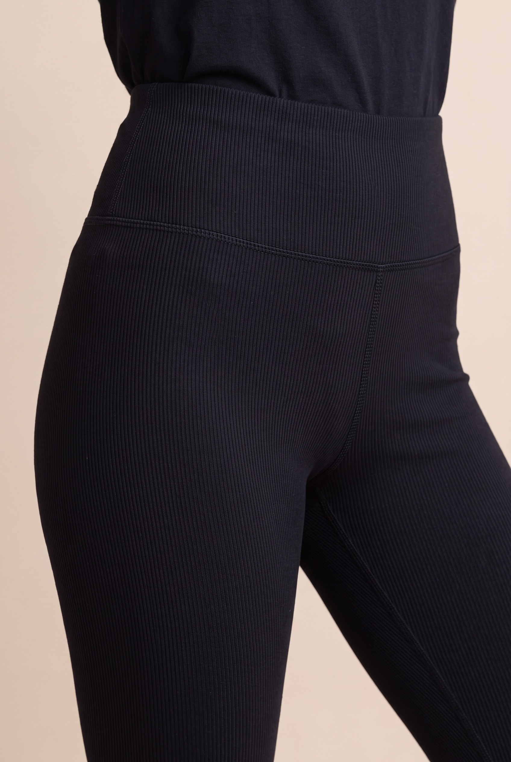Legging Fila Life Ribbed Preto