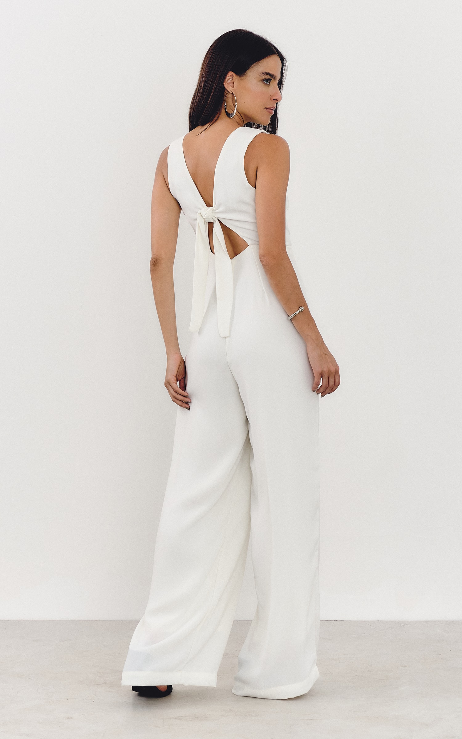 Macacão Amarração Off White