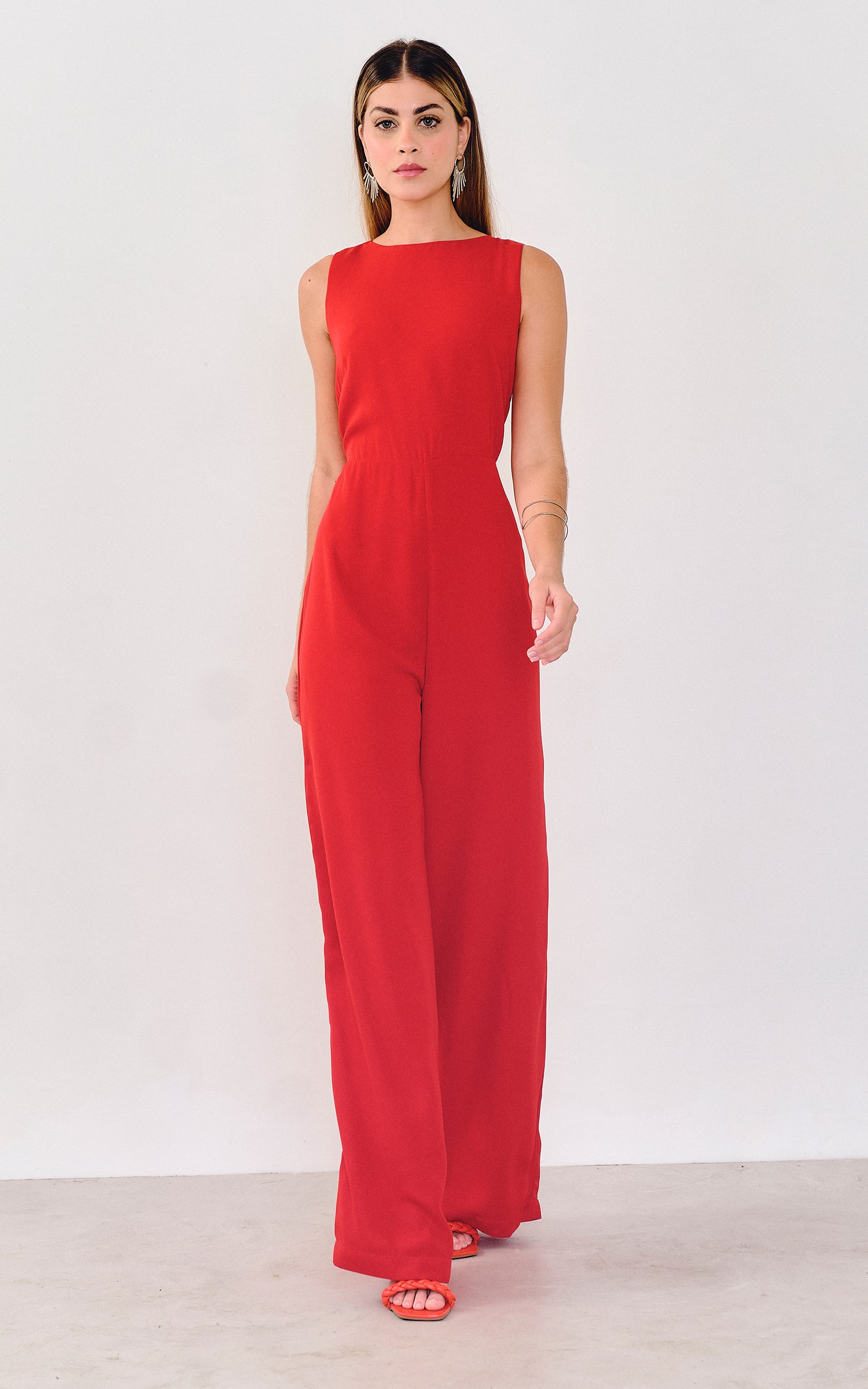 Macacão Amarração Vermelho