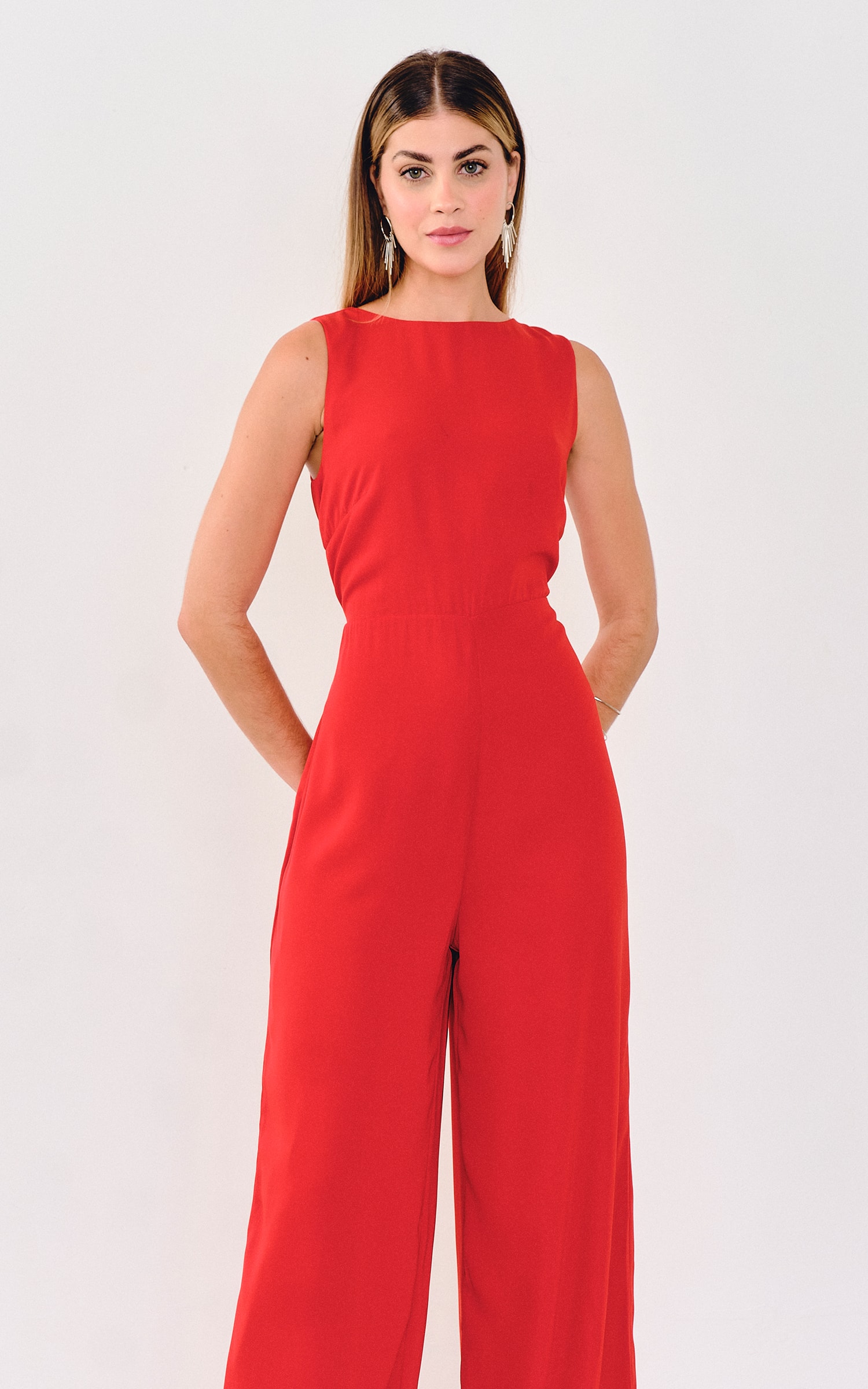 Macacão Amarração Vermelho