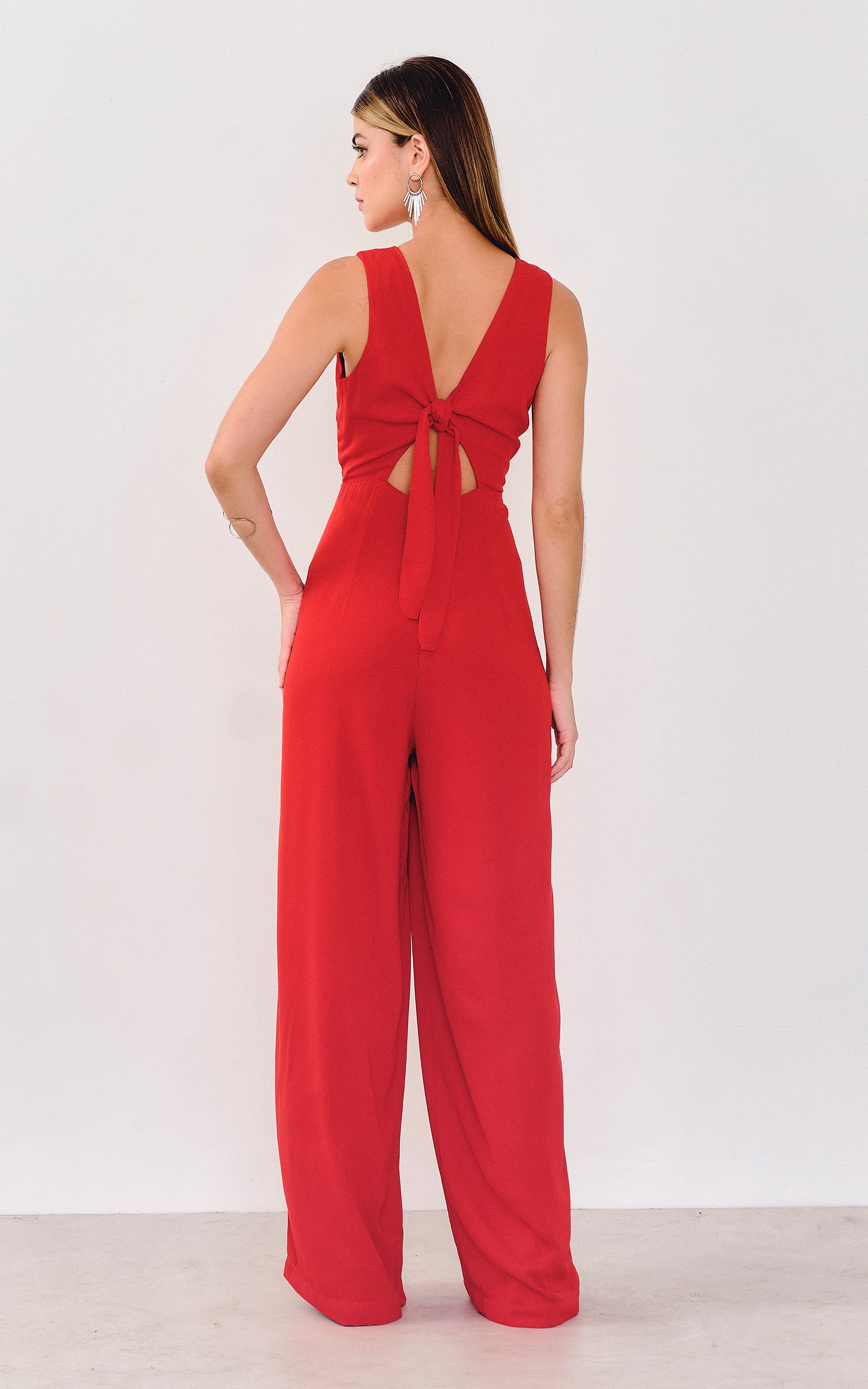 Macacão Amarração Vermelho