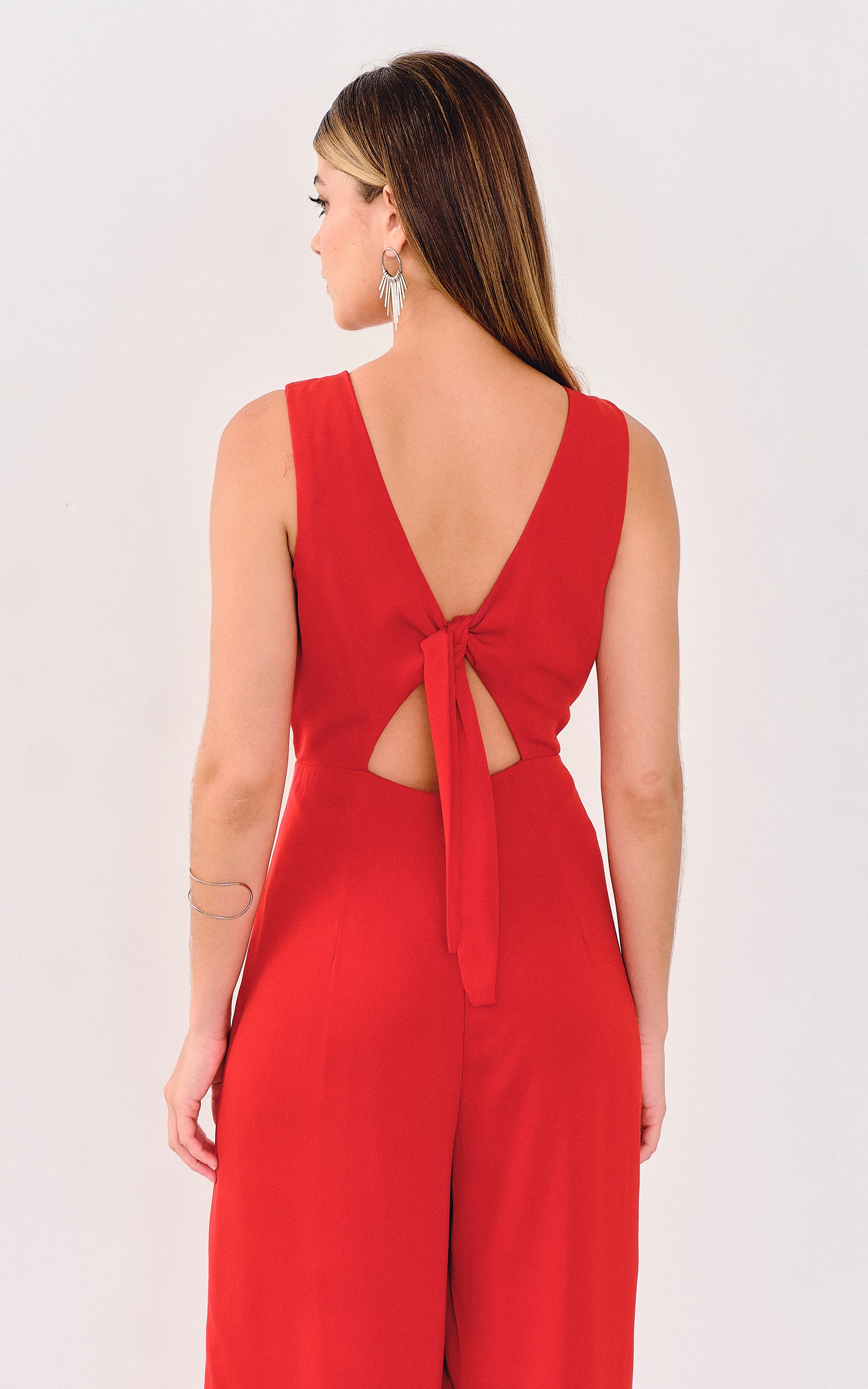 Macacão Amarração Vermelho