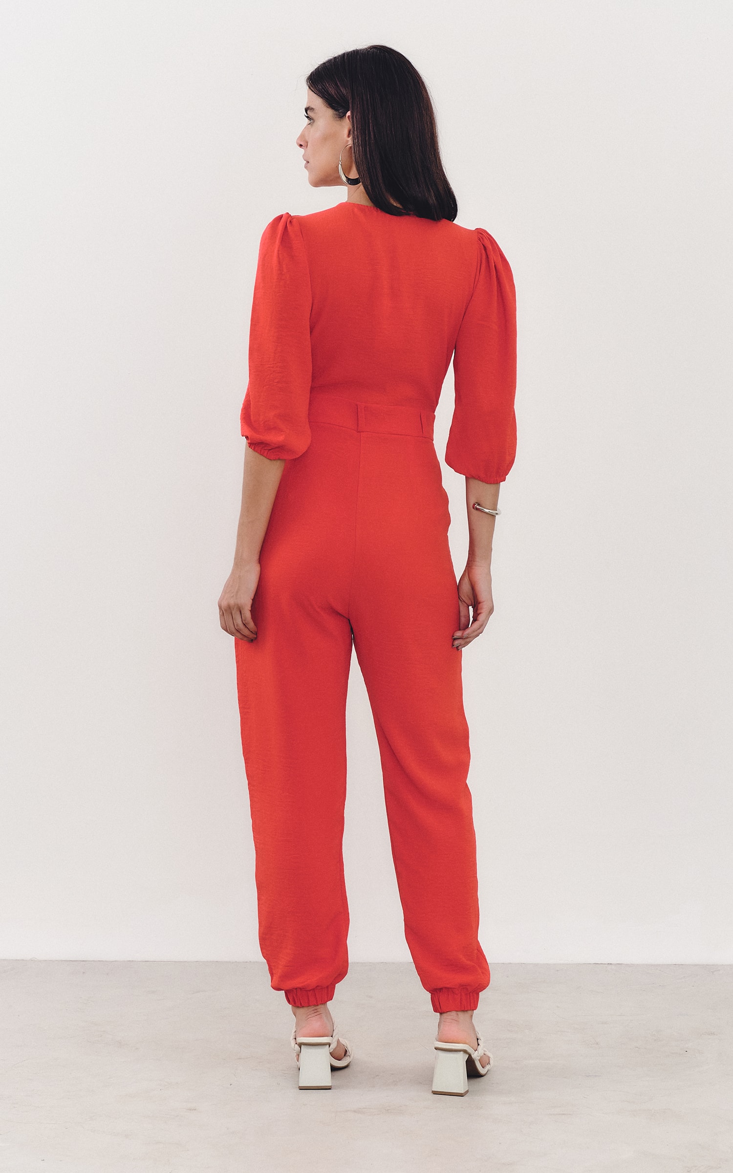 Macacão Longo Nordeste Vermelho