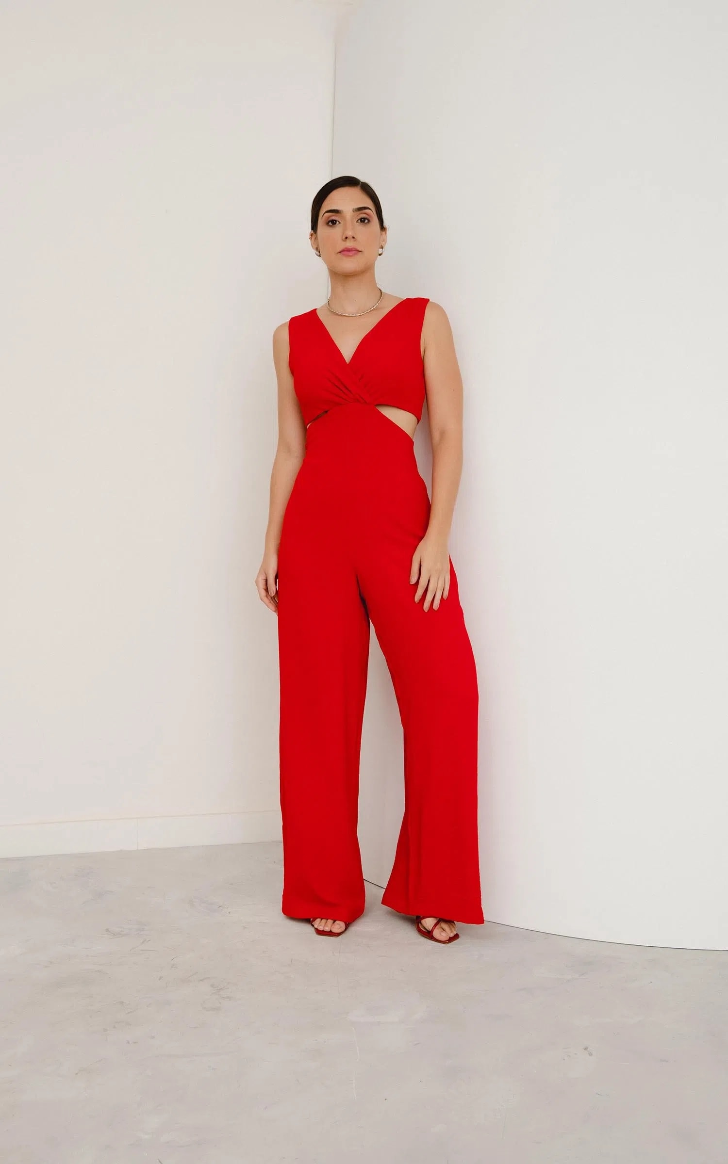 Macacão Longo Oceano Vermelho