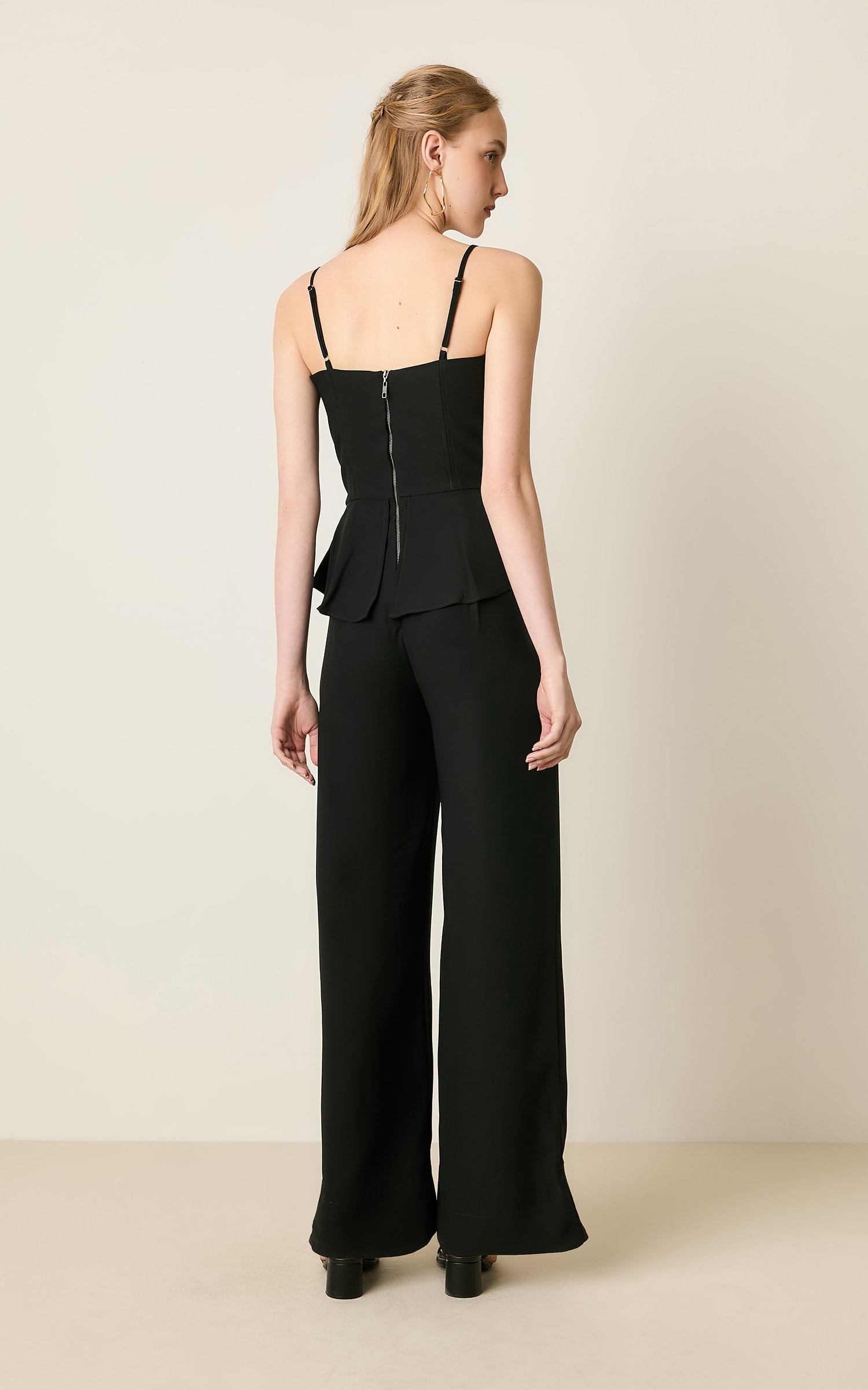 Macacao Peplum Mountain Preto