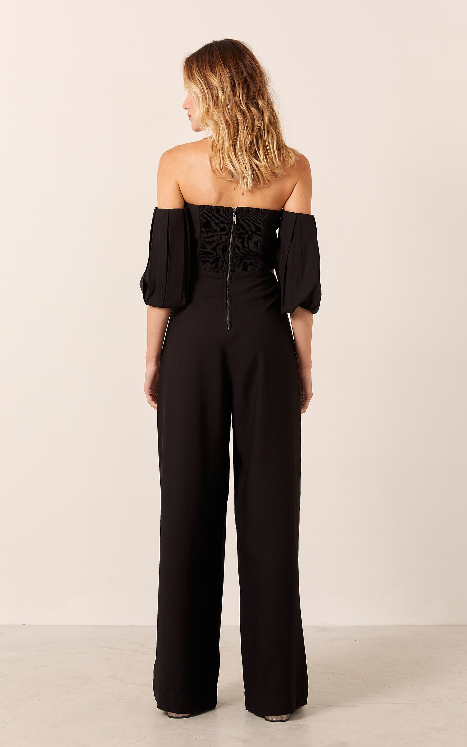 Macacão Pérola Corset Preto