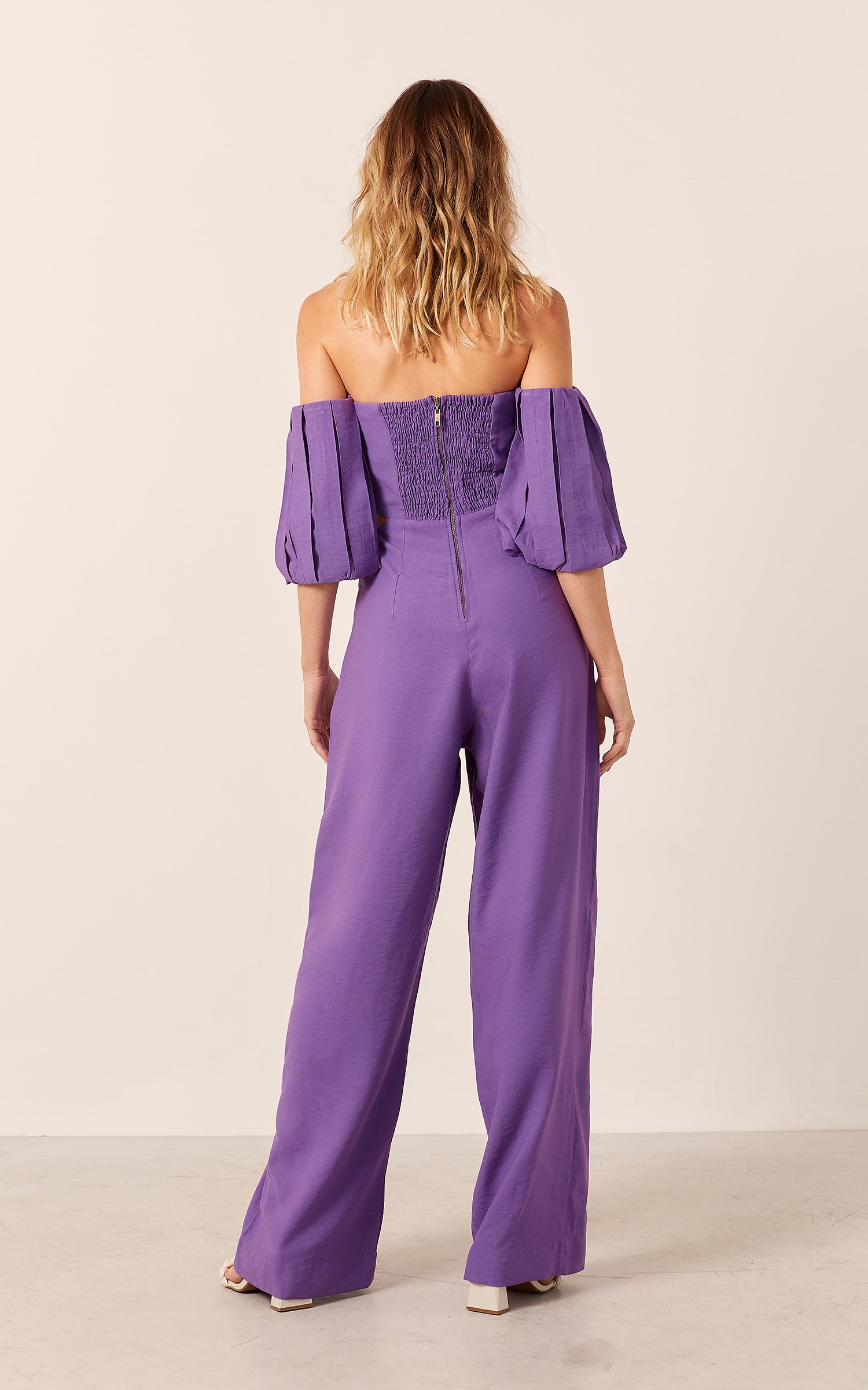 Macacão Pérola Corset Roxo