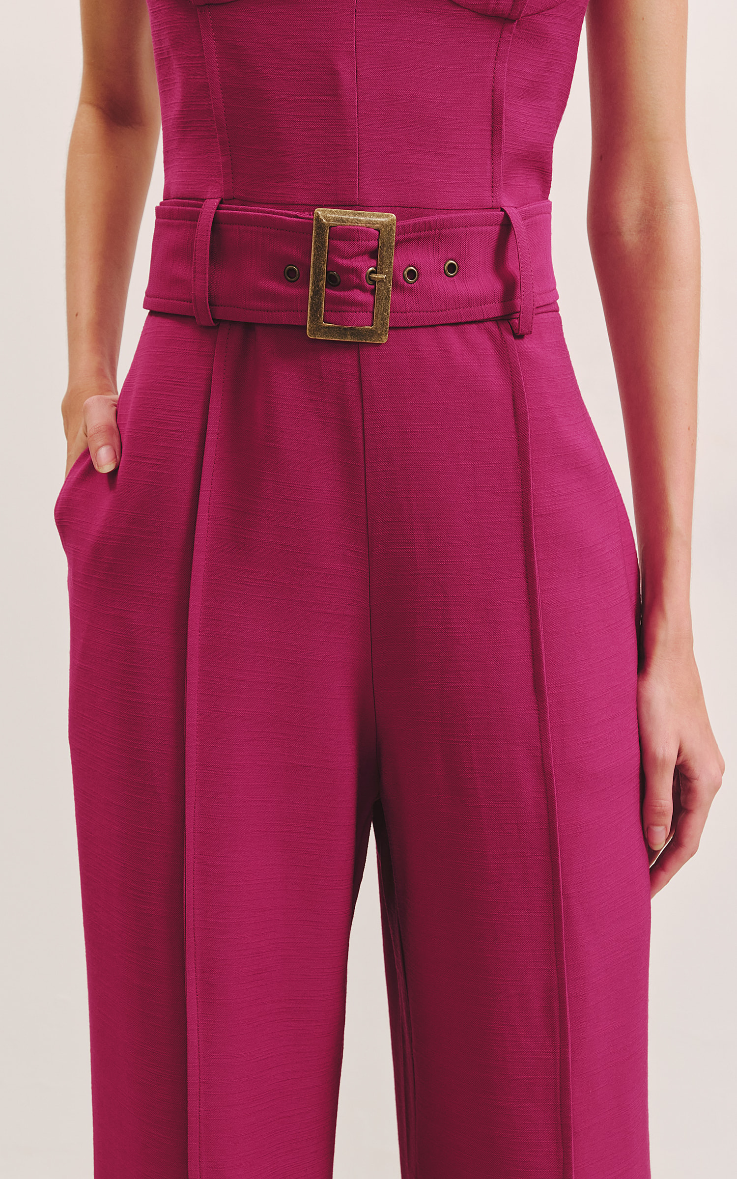 Macacao Sublime Meia Taca Fucsia