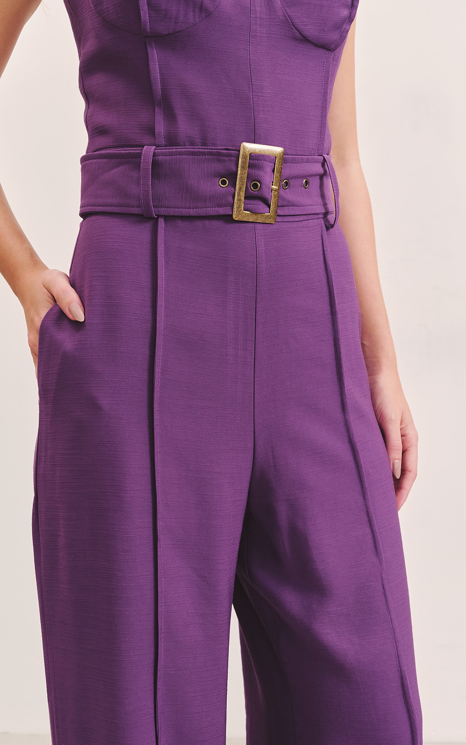 Macacao Sublime Meia Taca Roxo