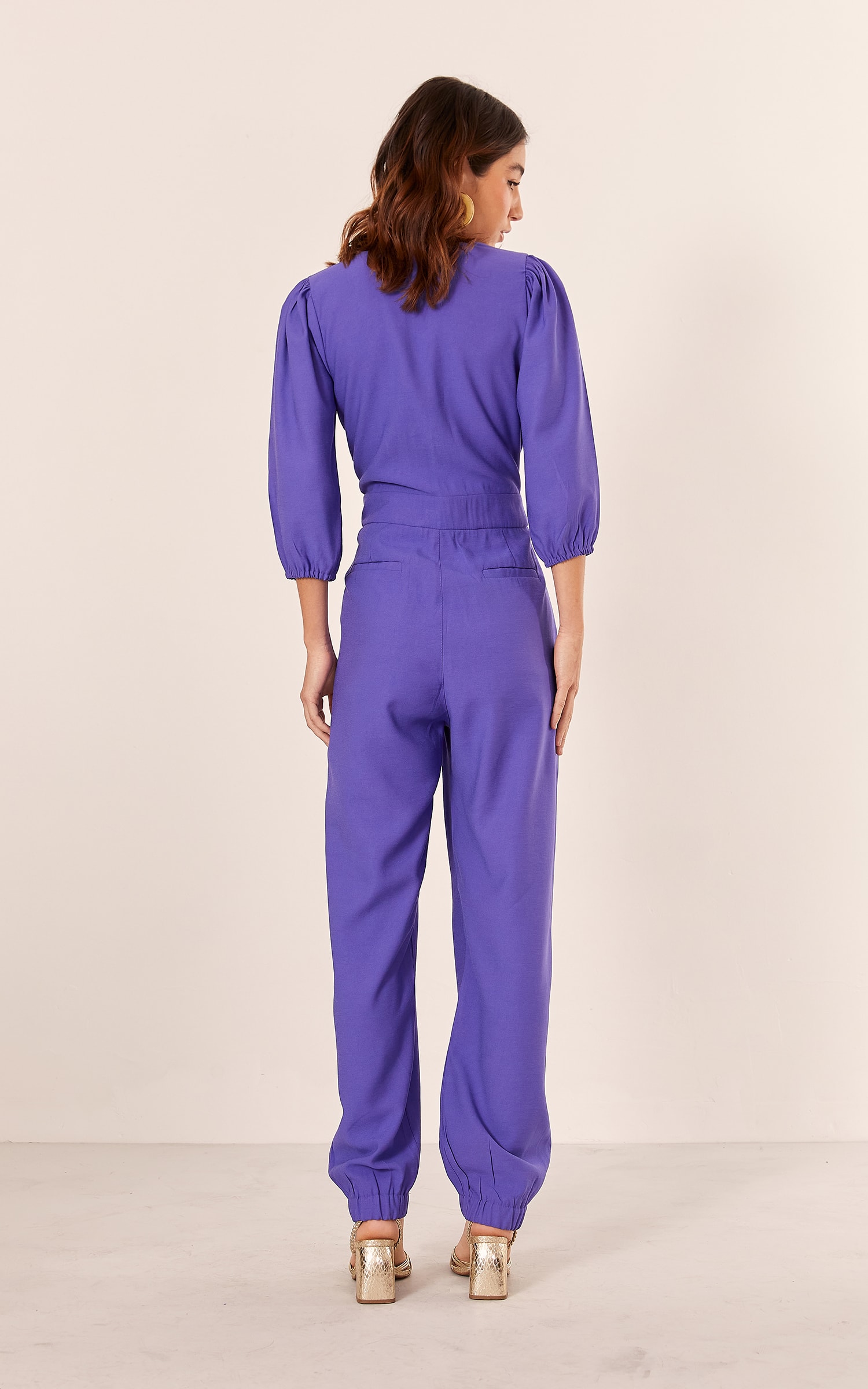 Macacão Trópico Roxo