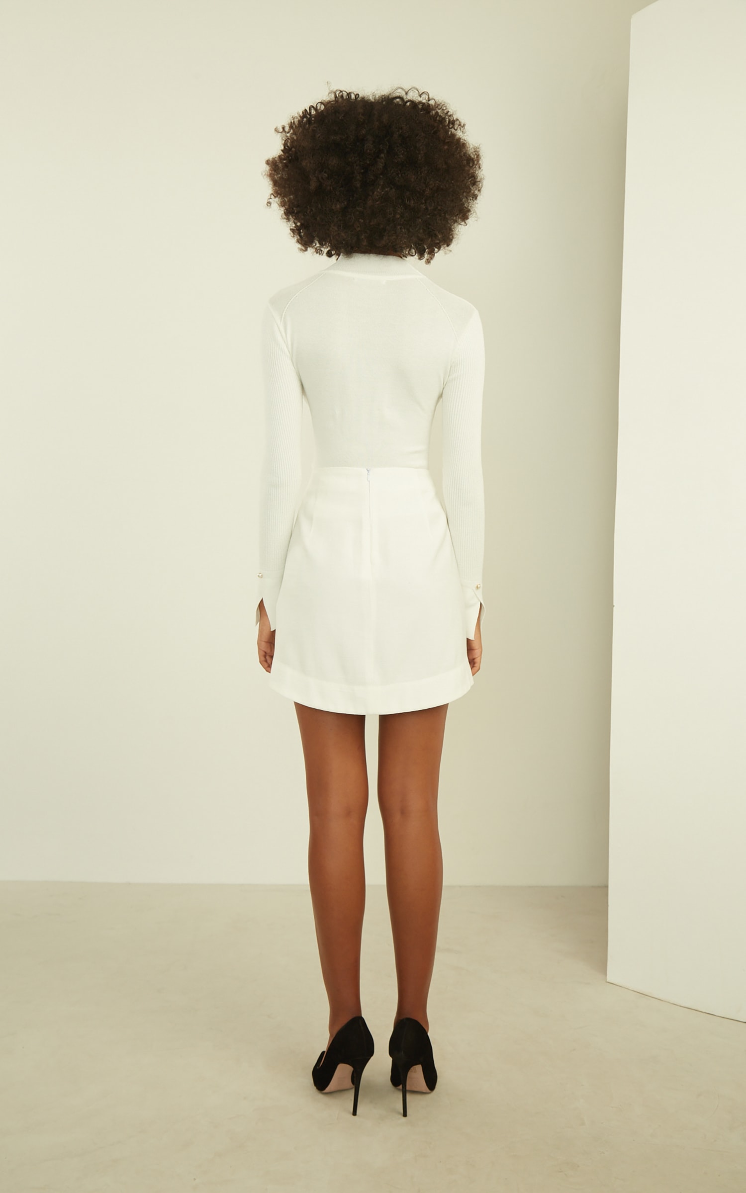 Mini Saia Paris Off White