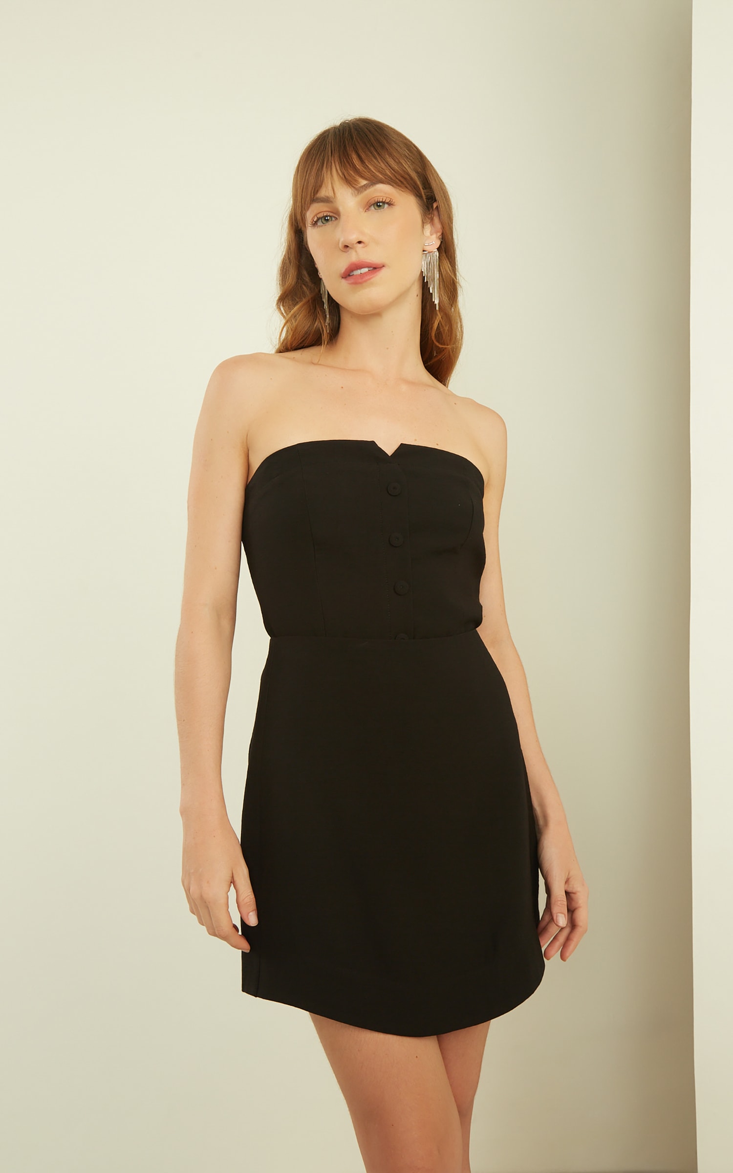 Mini Saia Paris Preto