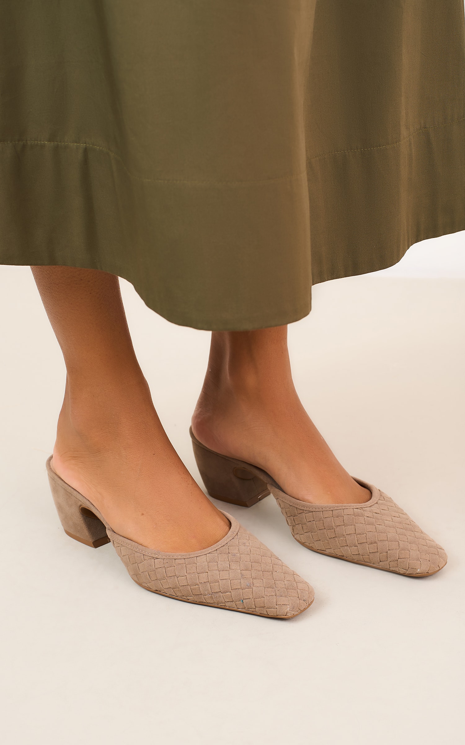 Mule Tresse Fendi
