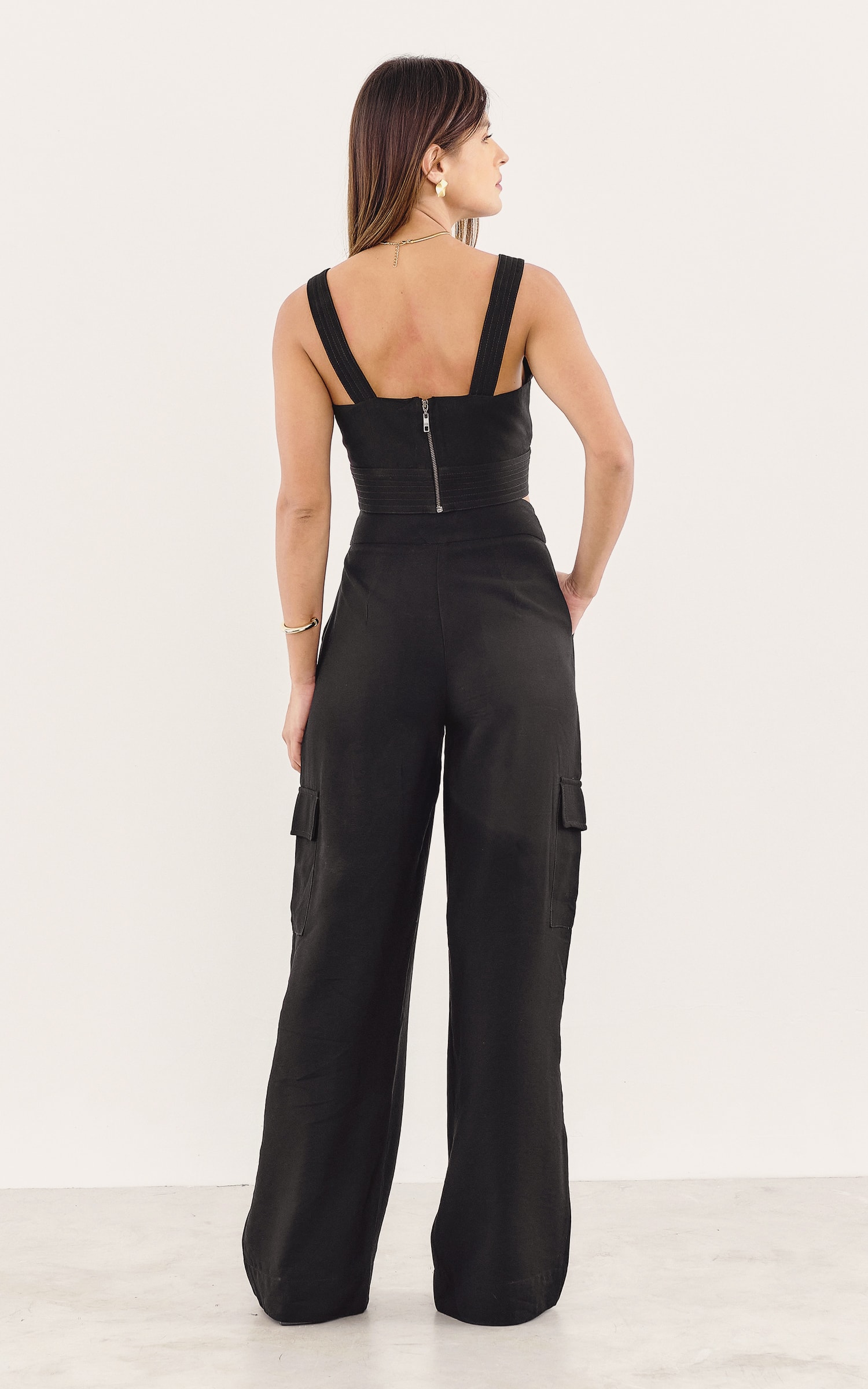 Pantalona Abrigo Preto