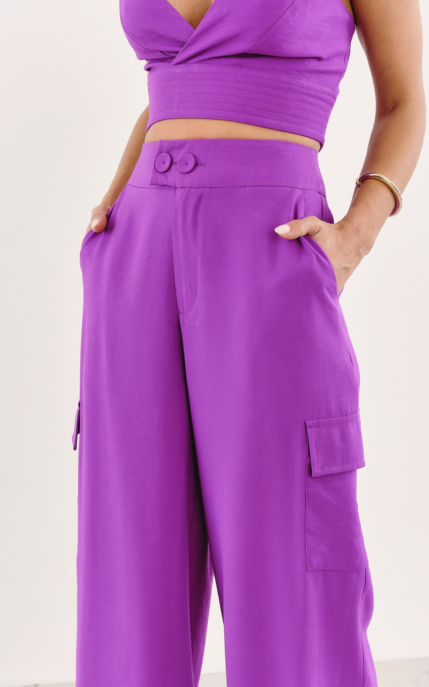 Pantalona Abrigo Roxo