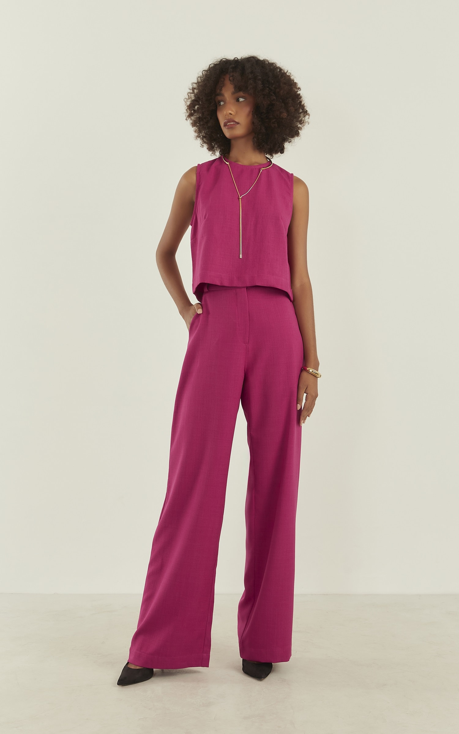 Pantalona Aura Fúcsia