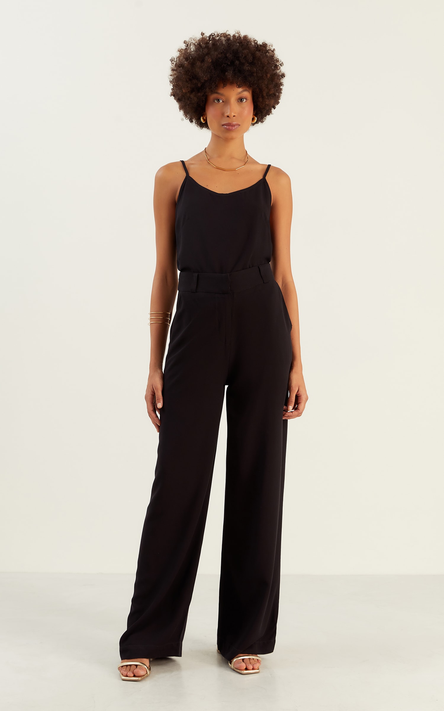 Pantalona Basic Cave Preto