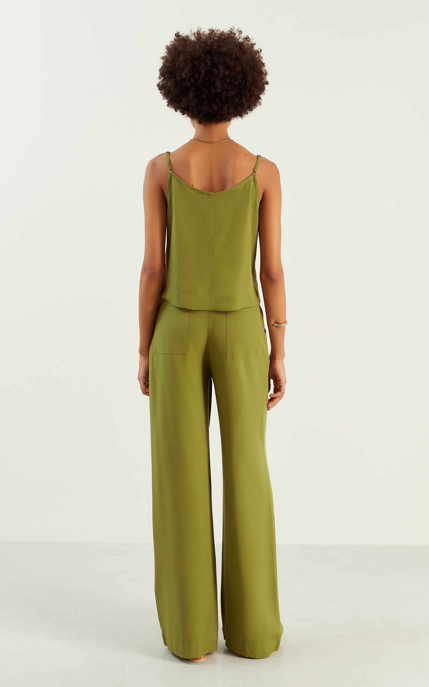 Pantalona Basic Cave Verde Militar