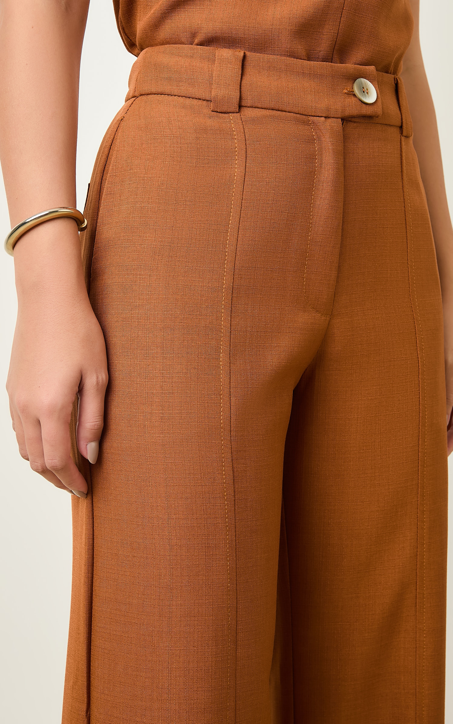 Pantalona Basic Sculp Doce de Leite