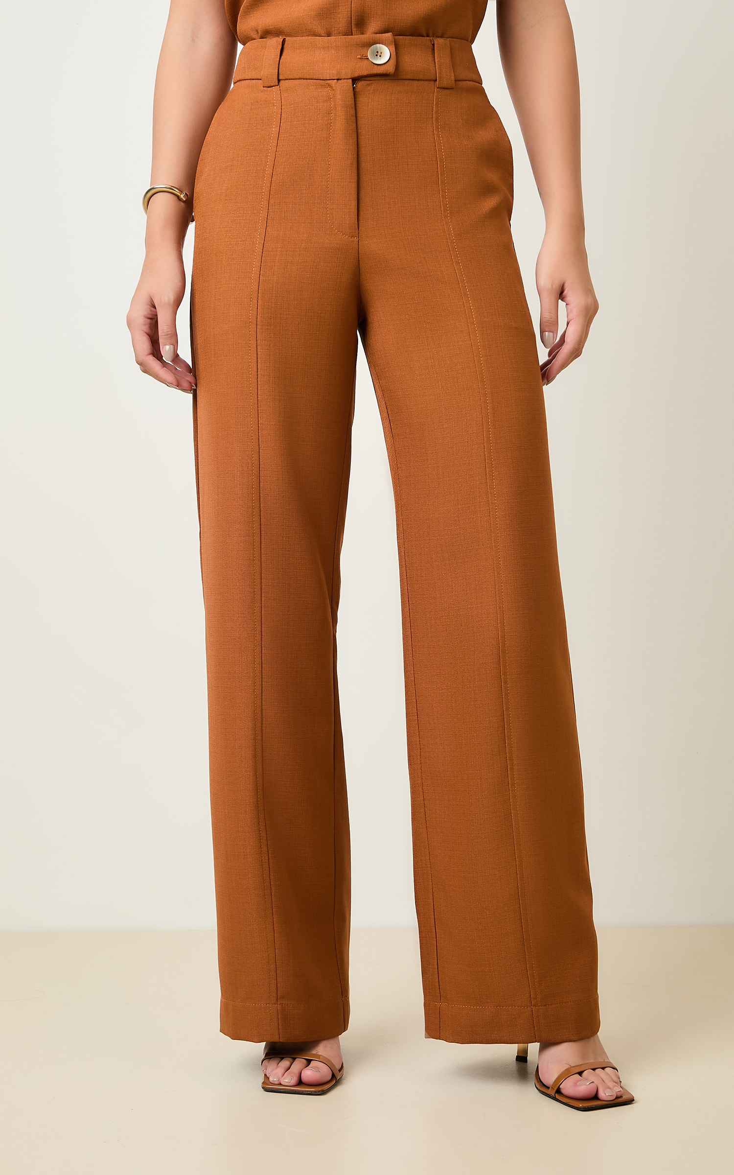 Pantalona Basic Sculp Doce de Leite