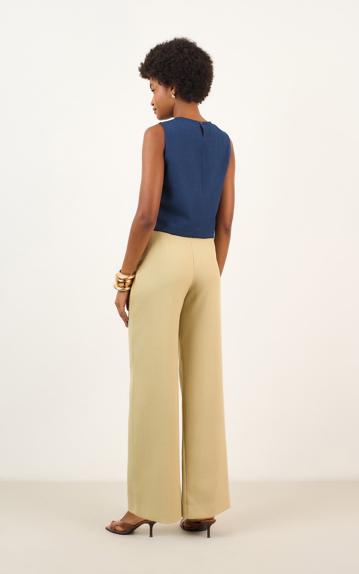 Pantalona Basic Street Cha Verde