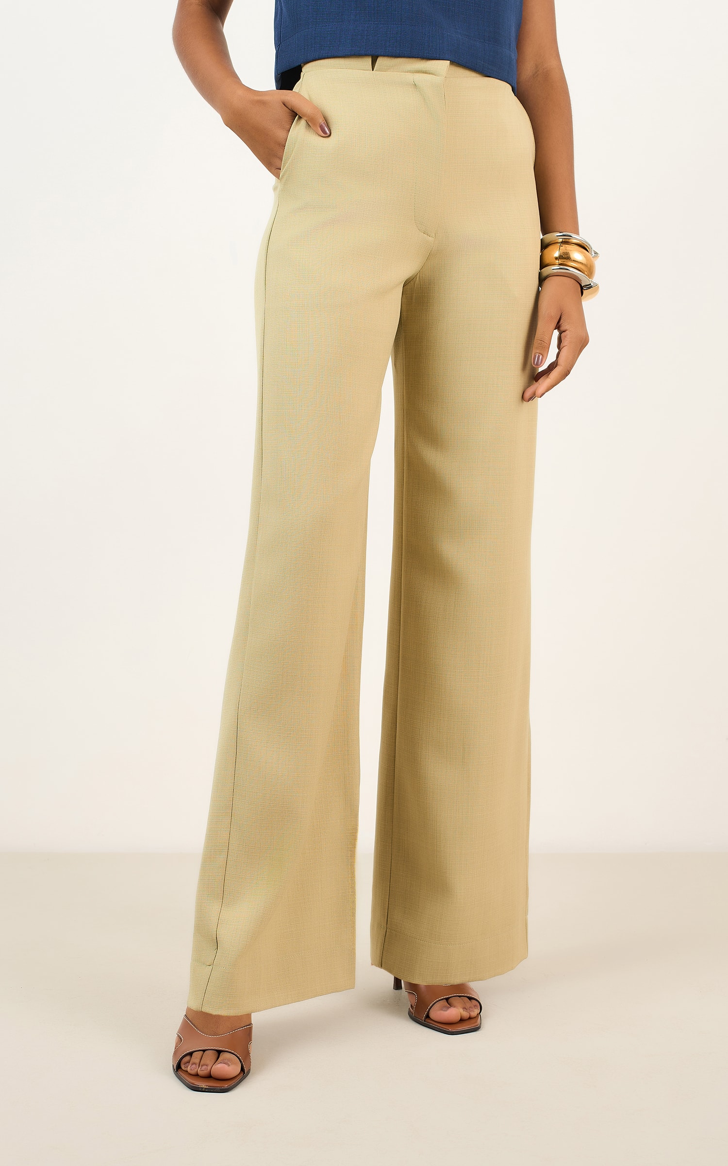 Pantalona Basic Street Cha Verde