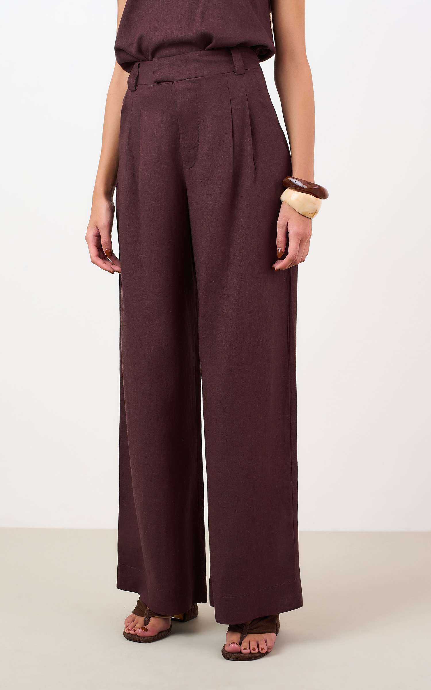 Pantalona Blend Marrom