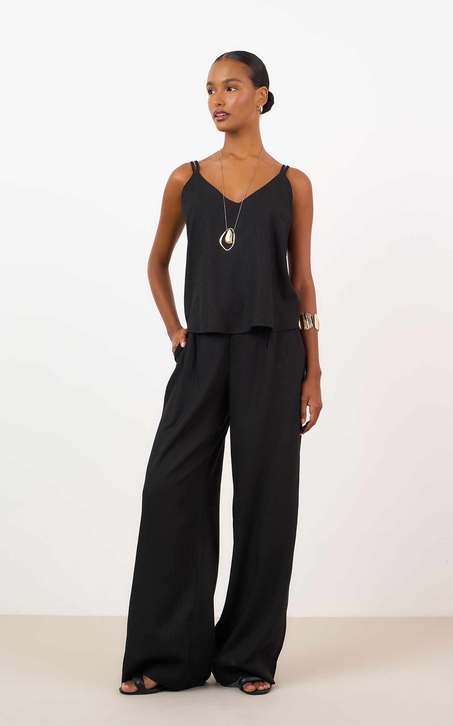 Pantalona Blend Preto