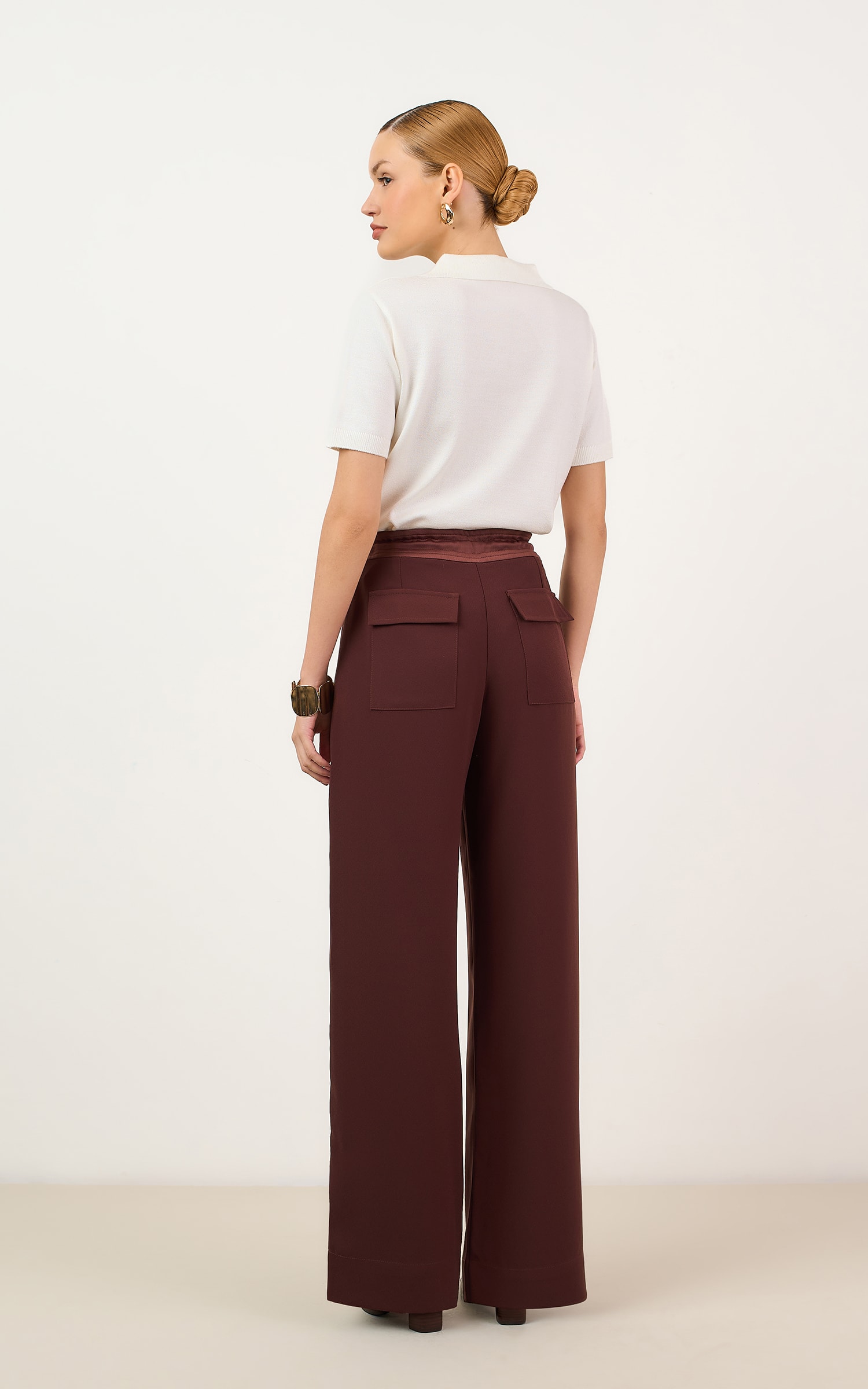 Pantalona Brulee Marrom