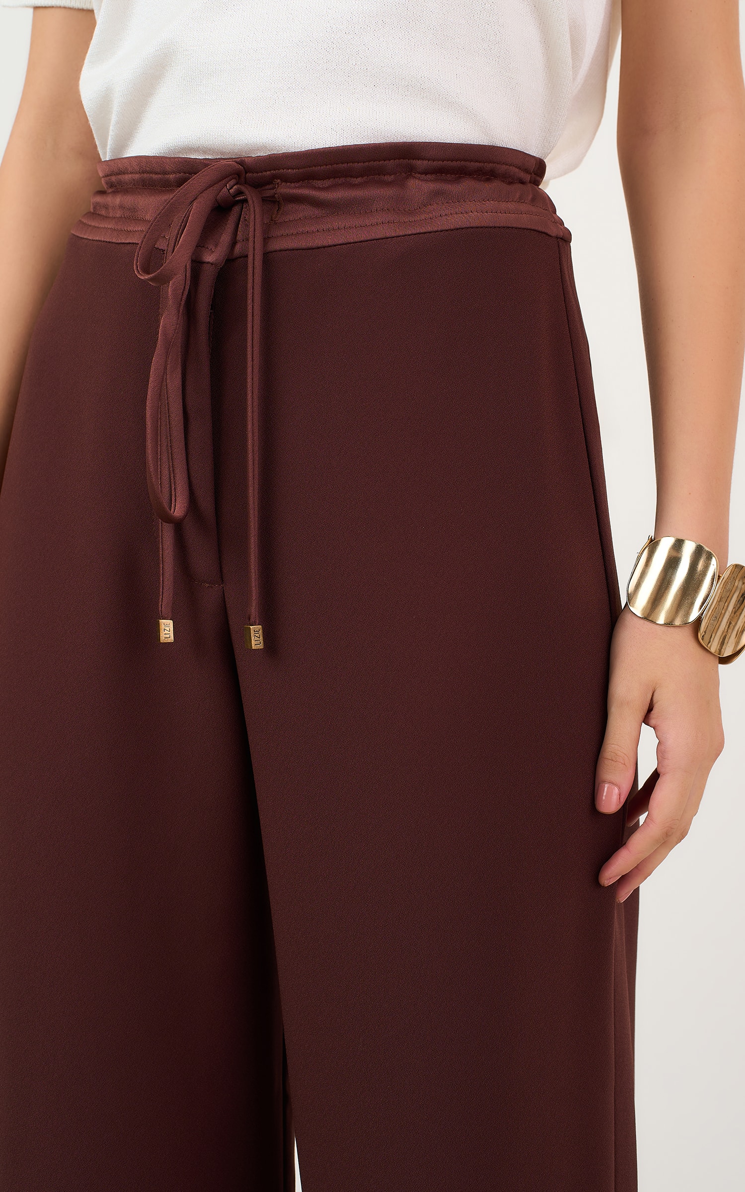 Pantalona Brulee Marrom