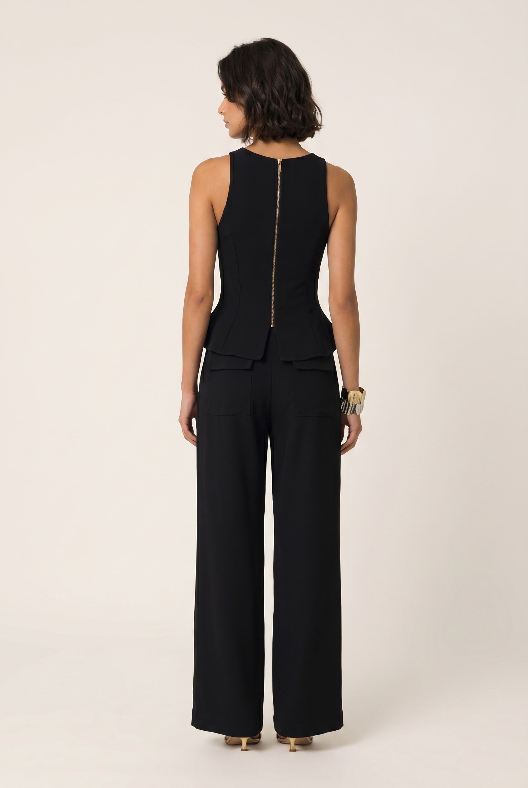 Pantalona Brulee Preto
