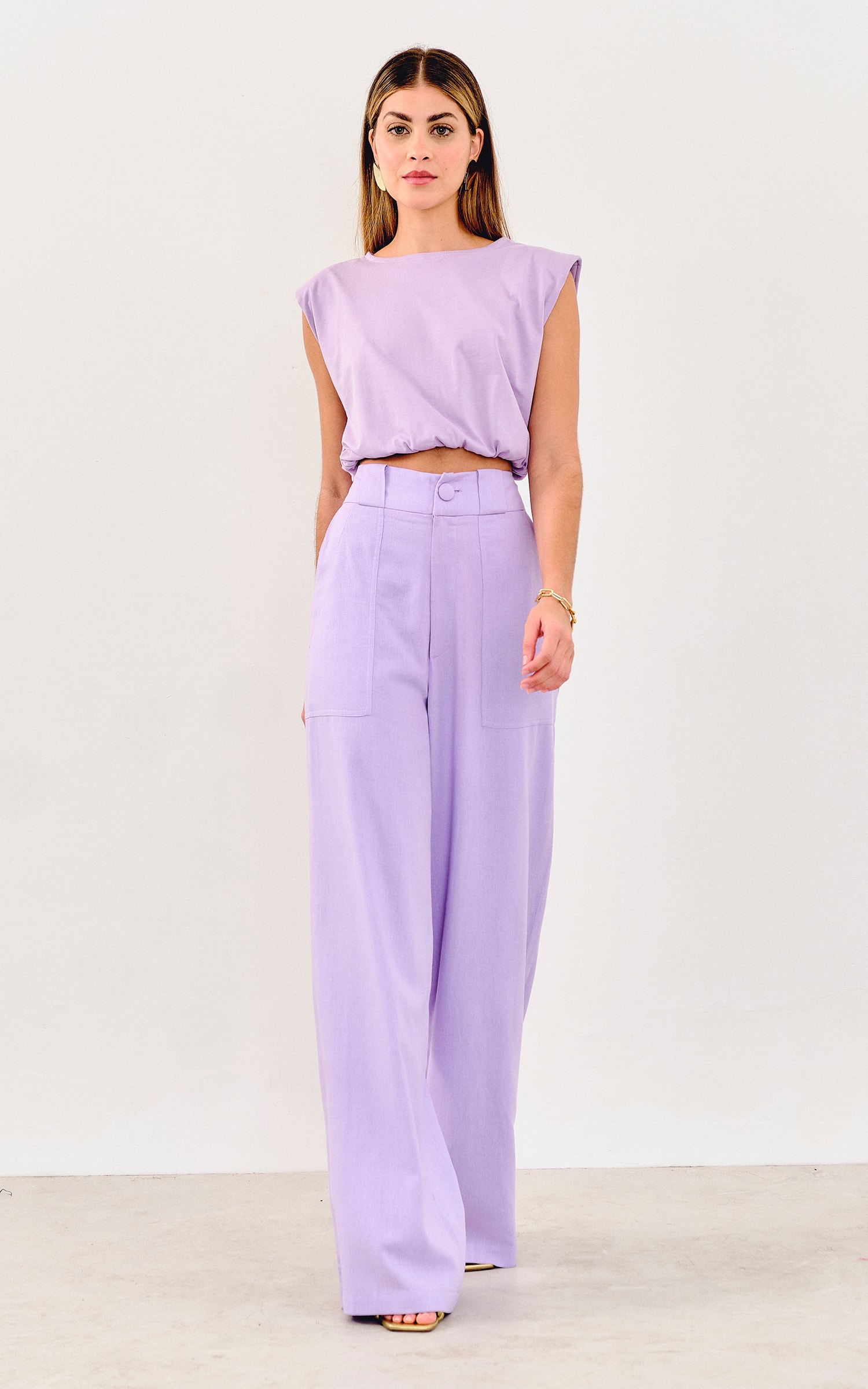 Pantalona Cajueiro Lavanda