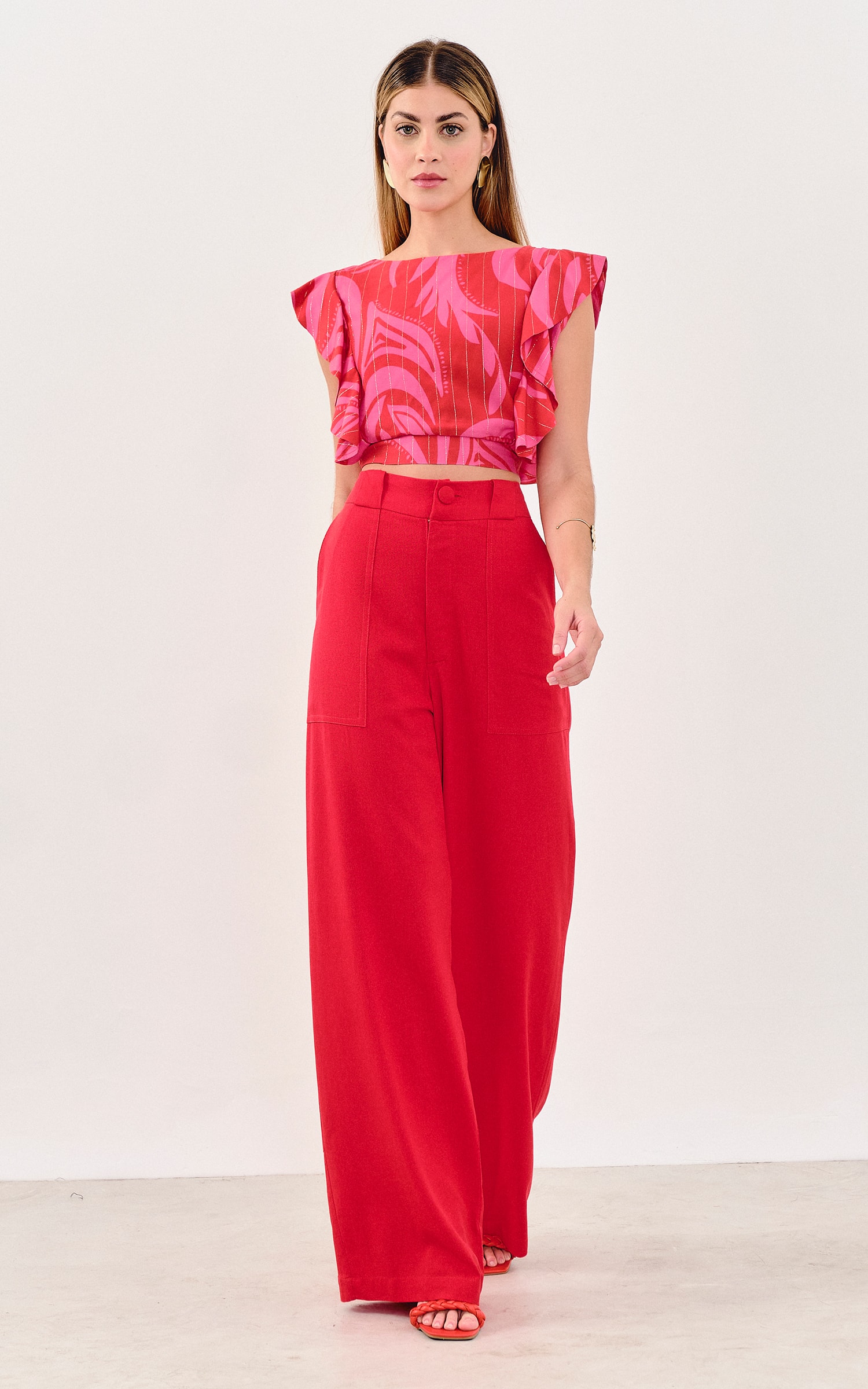 Pantalona Cajueiro Vermelho