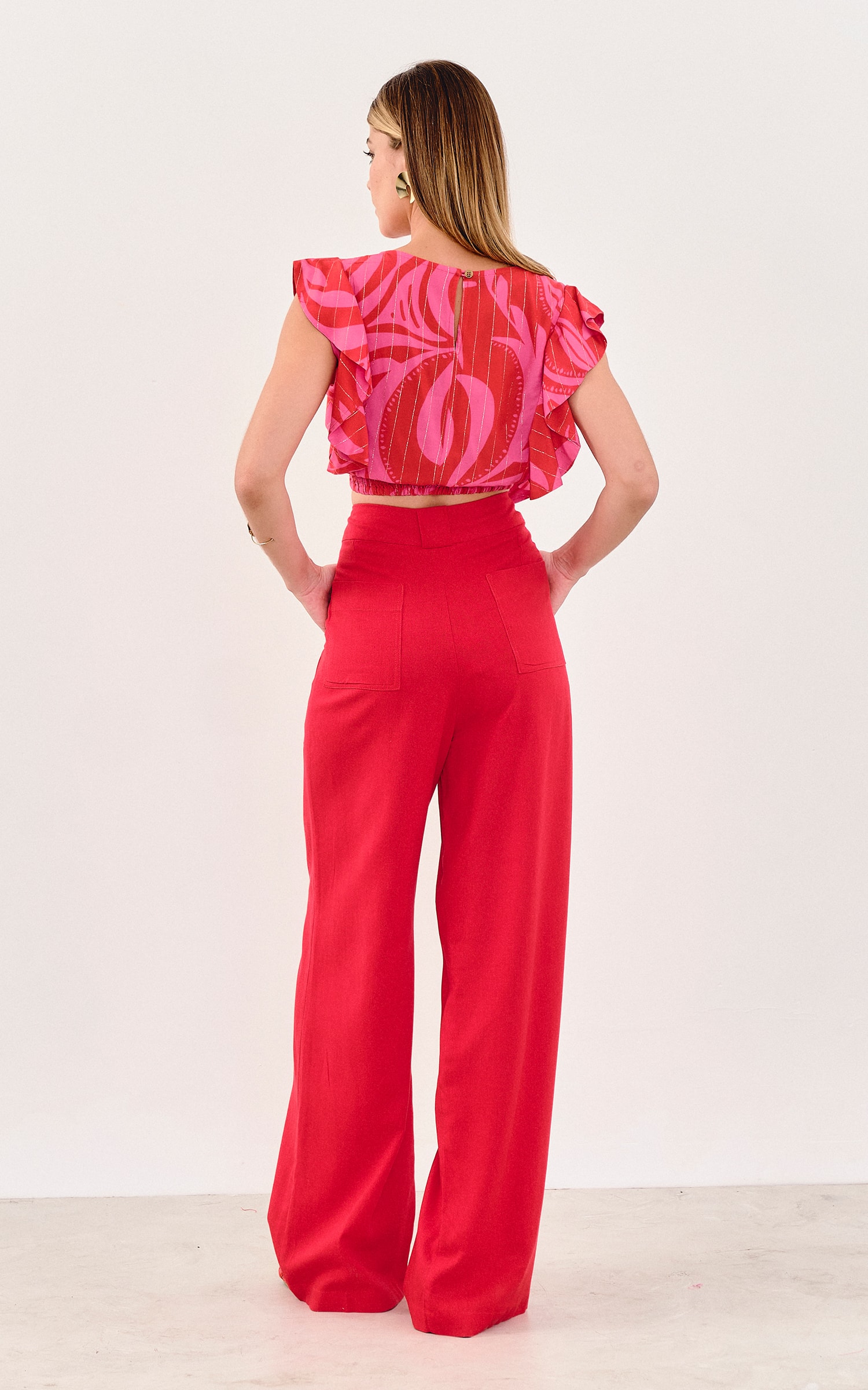 Pantalona Cajueiro Vermelho