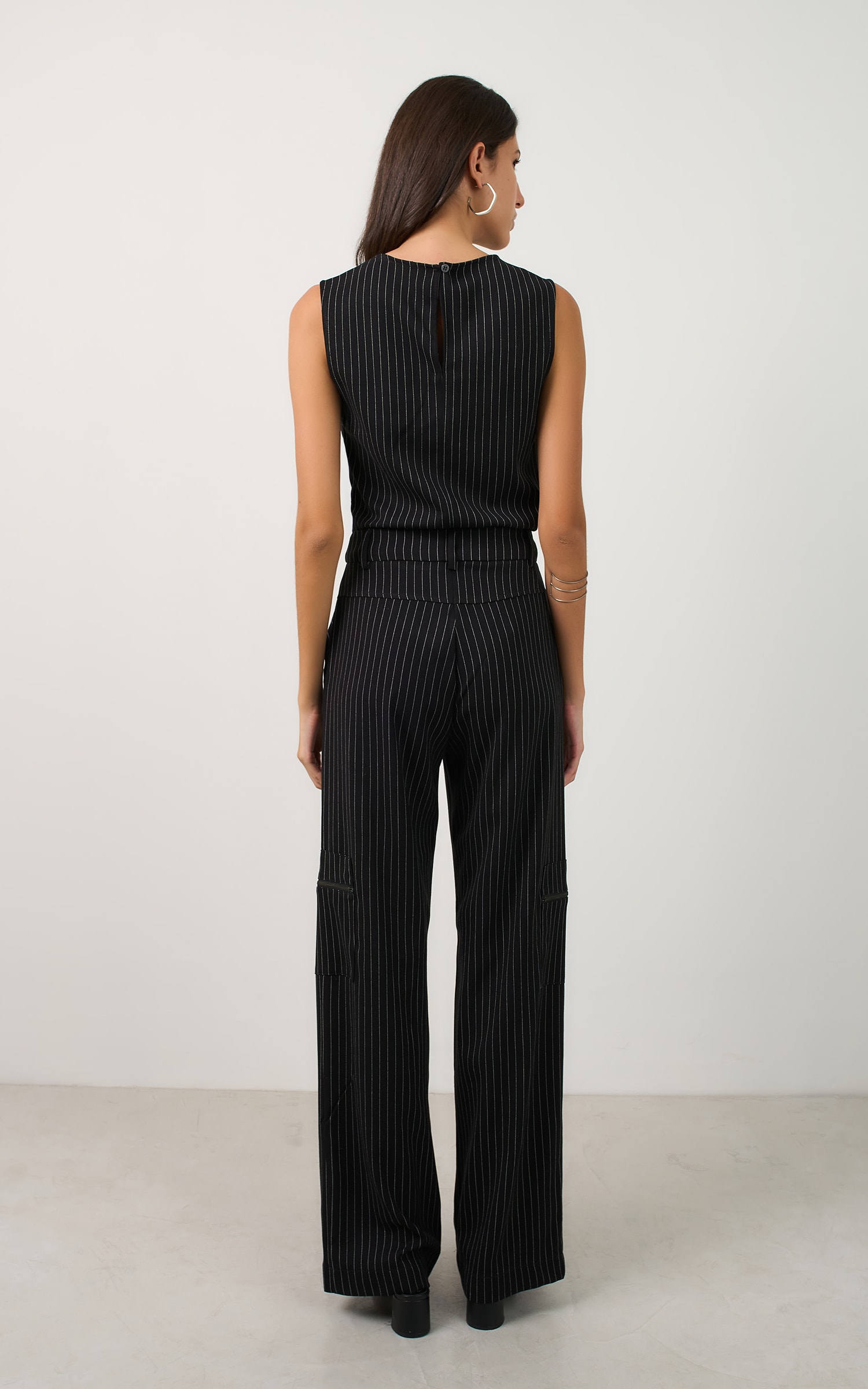 Pantalona Cargo Artico Preto