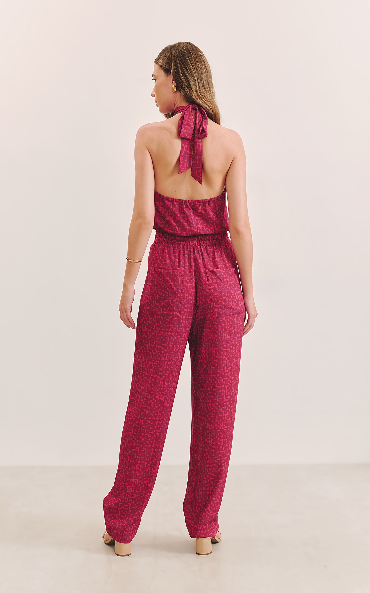 Pantalona Charme Cós Elastico Pitanga