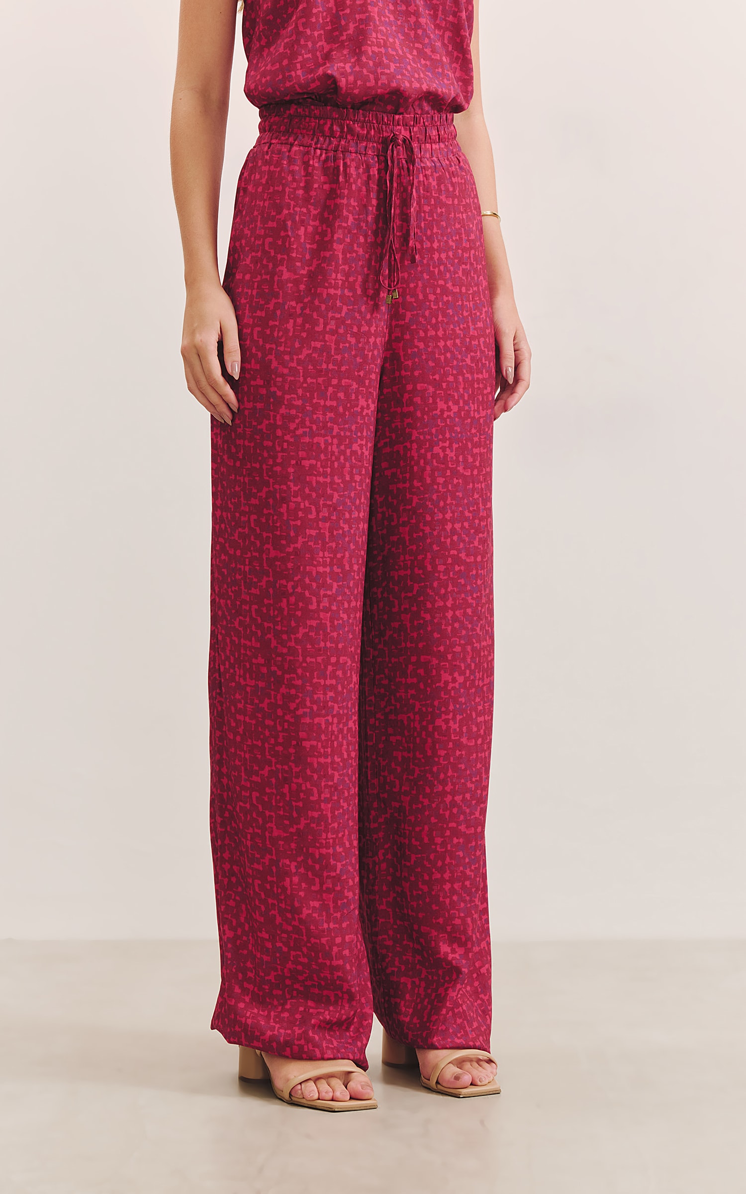 Pantalona Charme Cós Elastico Pitanga