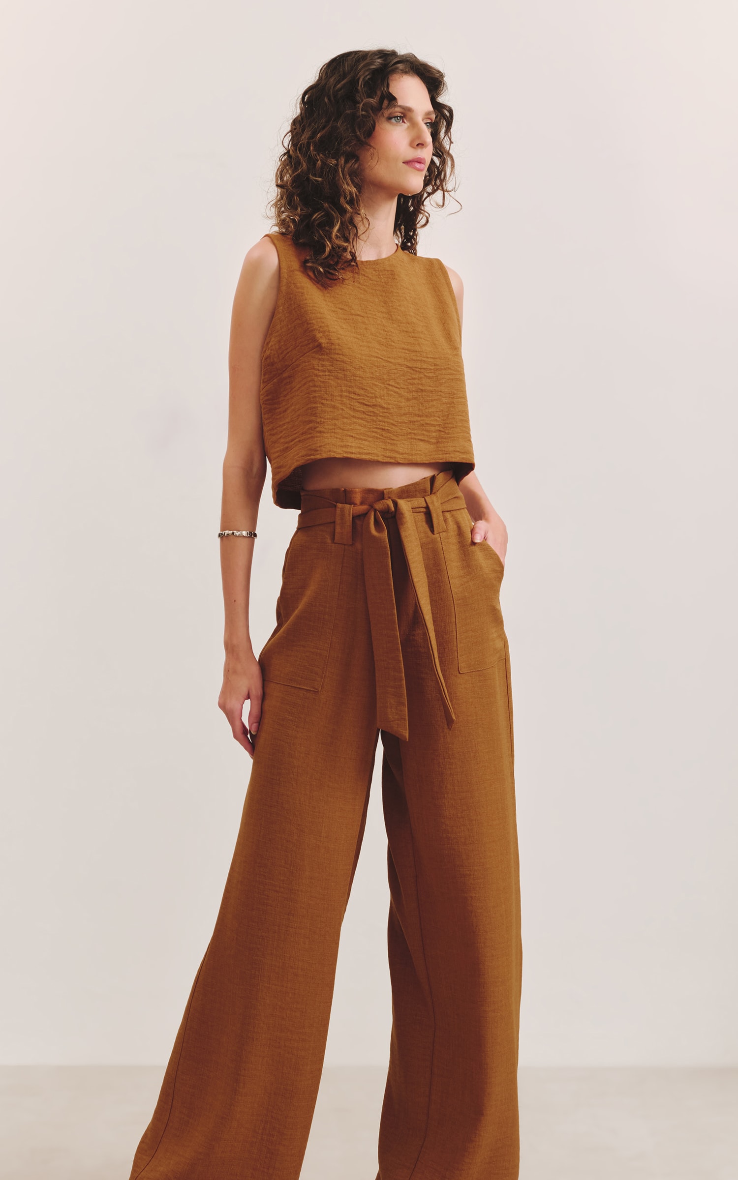 Pantalona Clochard Veron Caqui