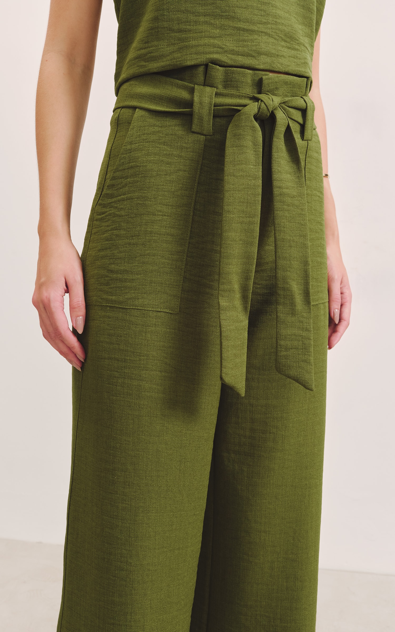 Pantalona Clochard Veron Verde Musgo