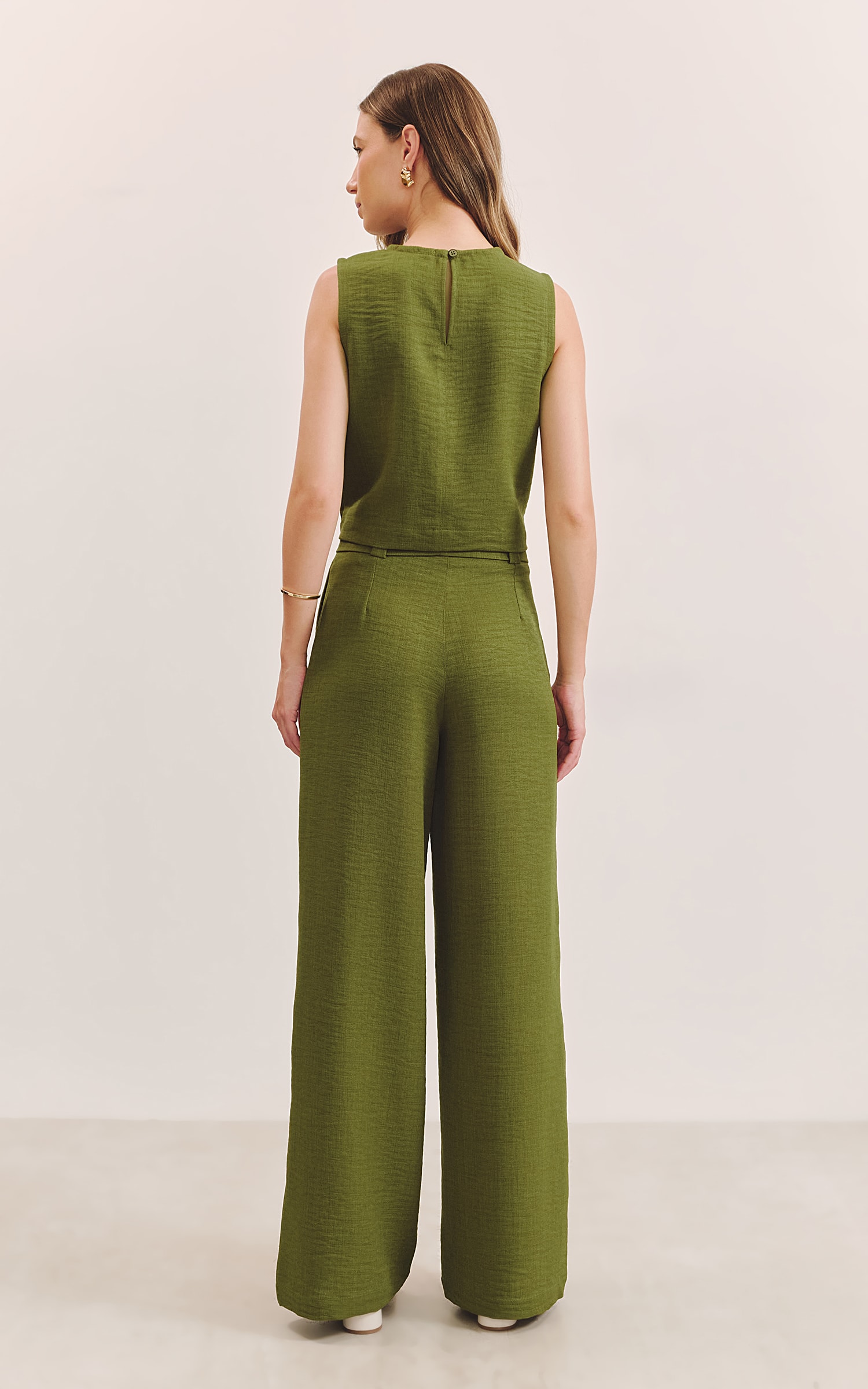 Pantalona Clochard Veron Verde Musgo
