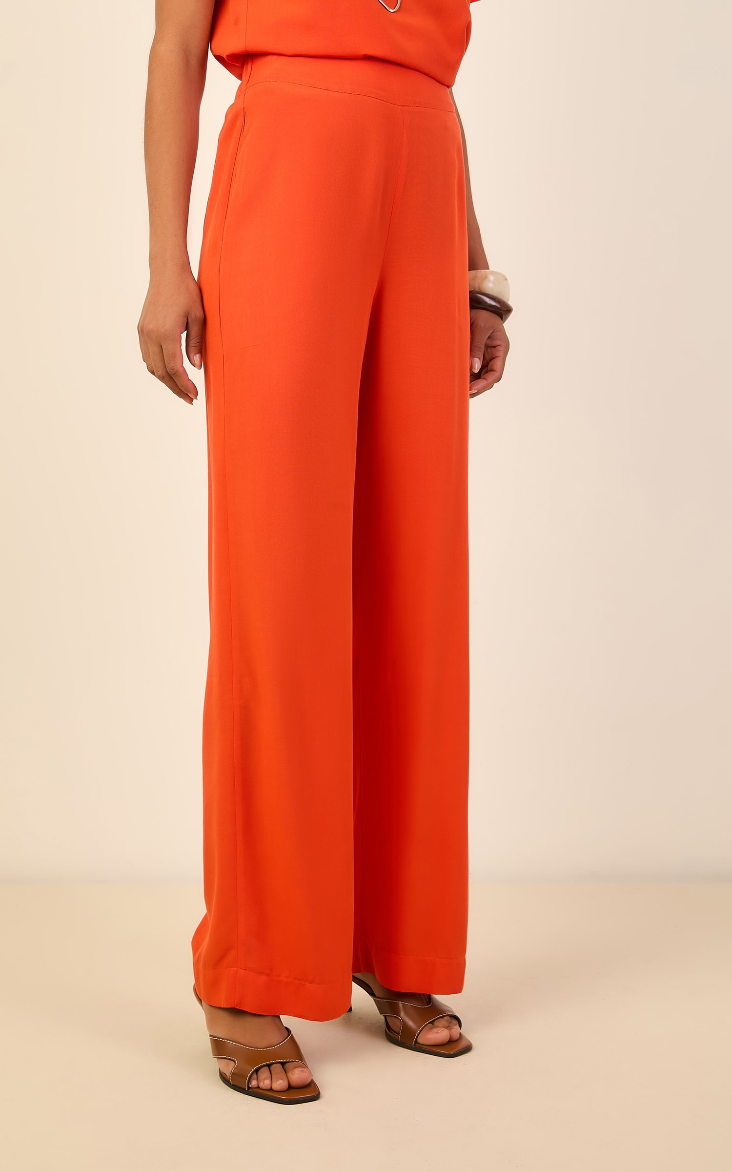 Pantalona Color Coral